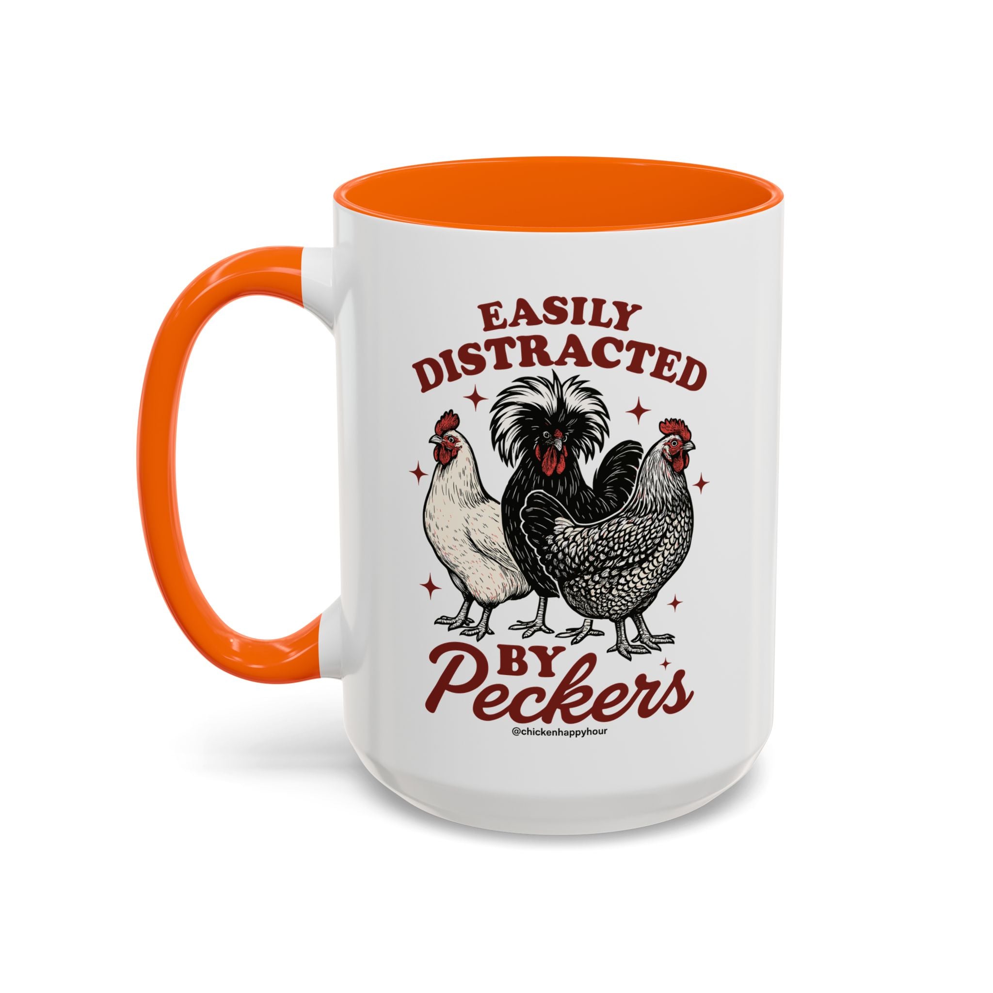 Easily Distracted By Peckers Coffee Mug