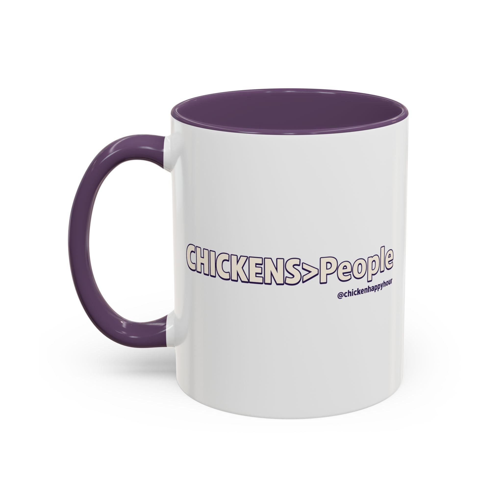 CHICKENS People Coffee Mug