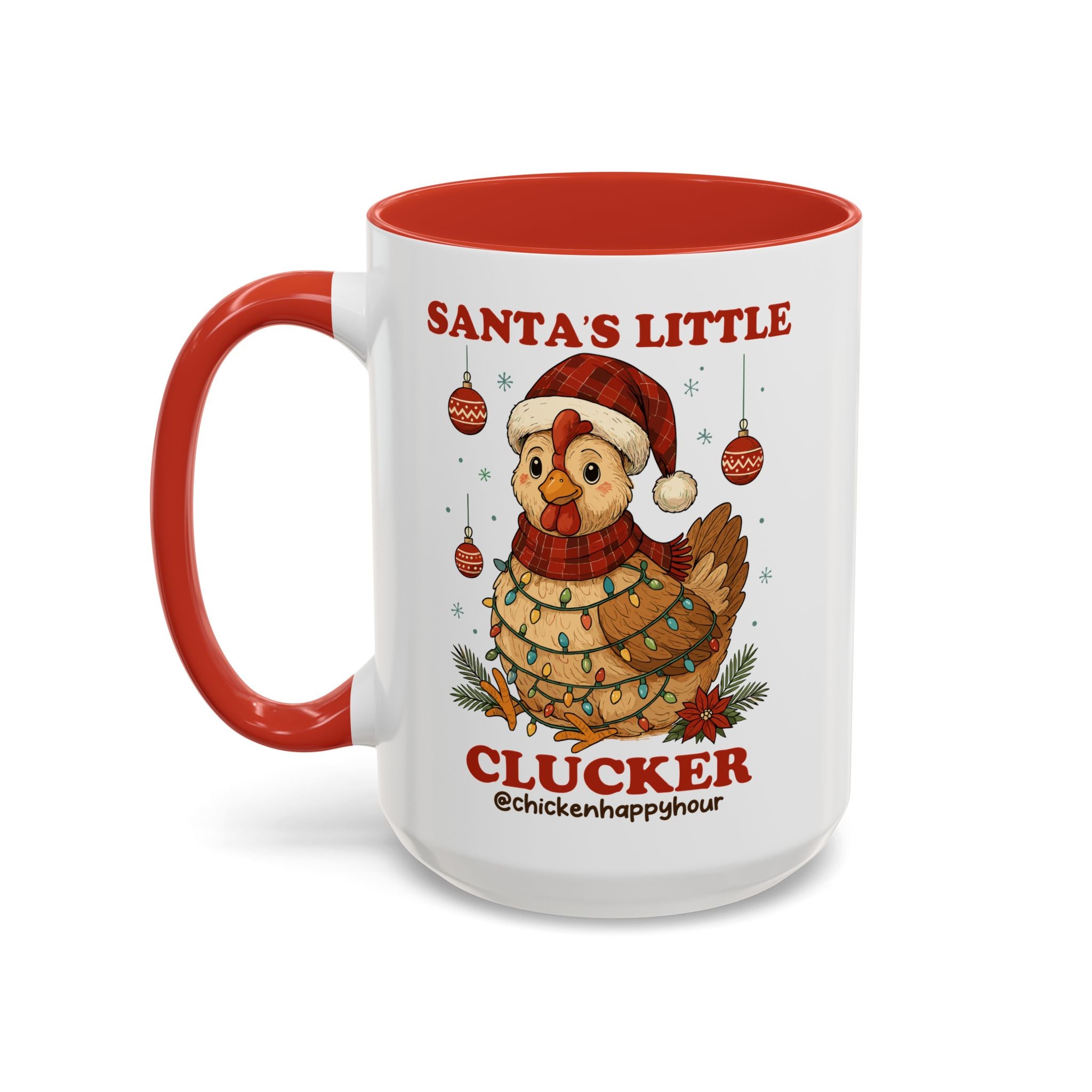 Santa’s Little Clucker Coffee Mug