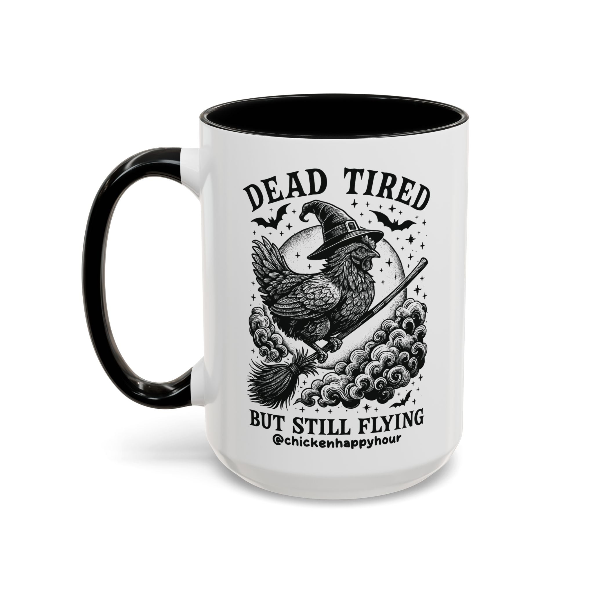 Dead Tired But Still Flying Coffee Mug