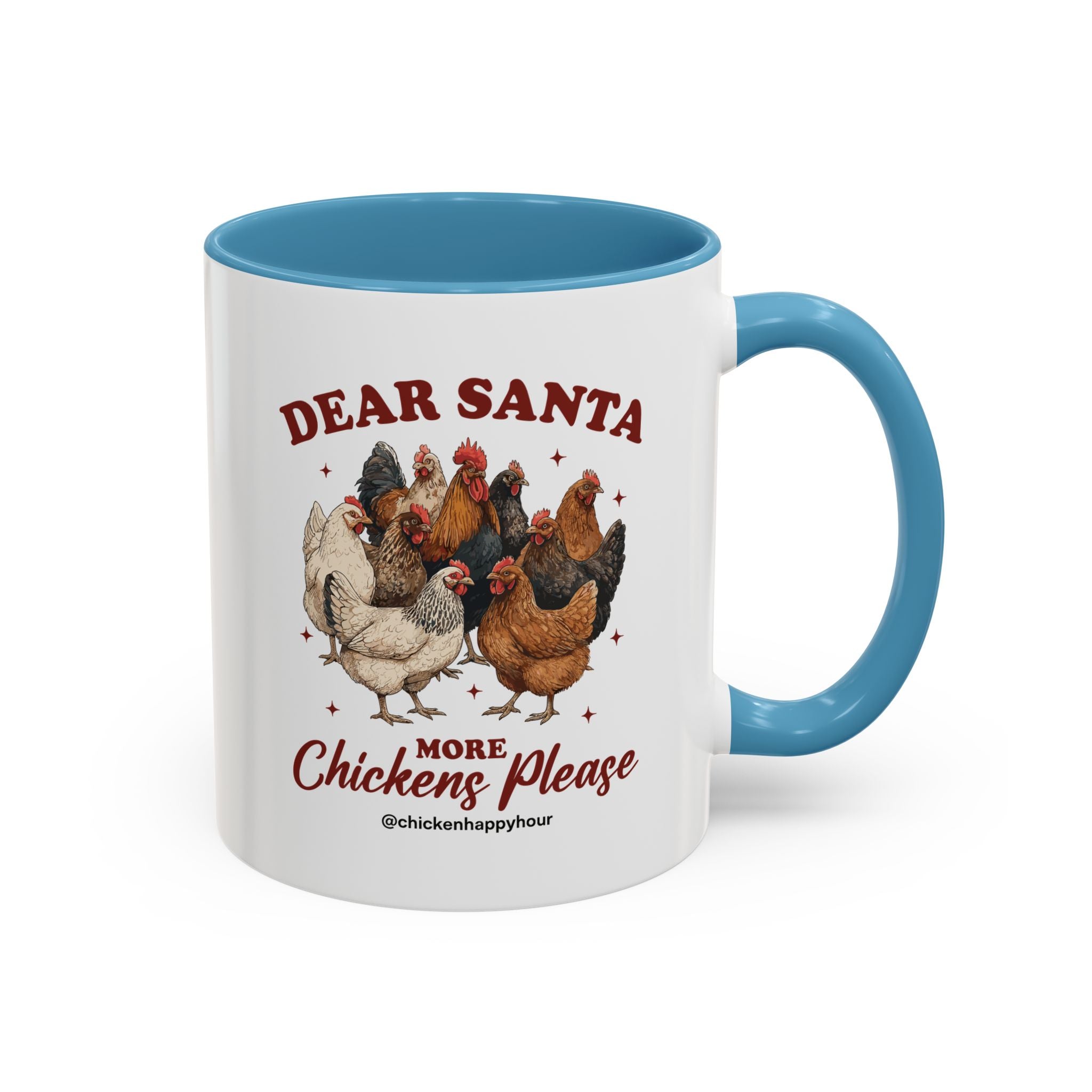 Dear Santa More Chickens Please Coffee Mug