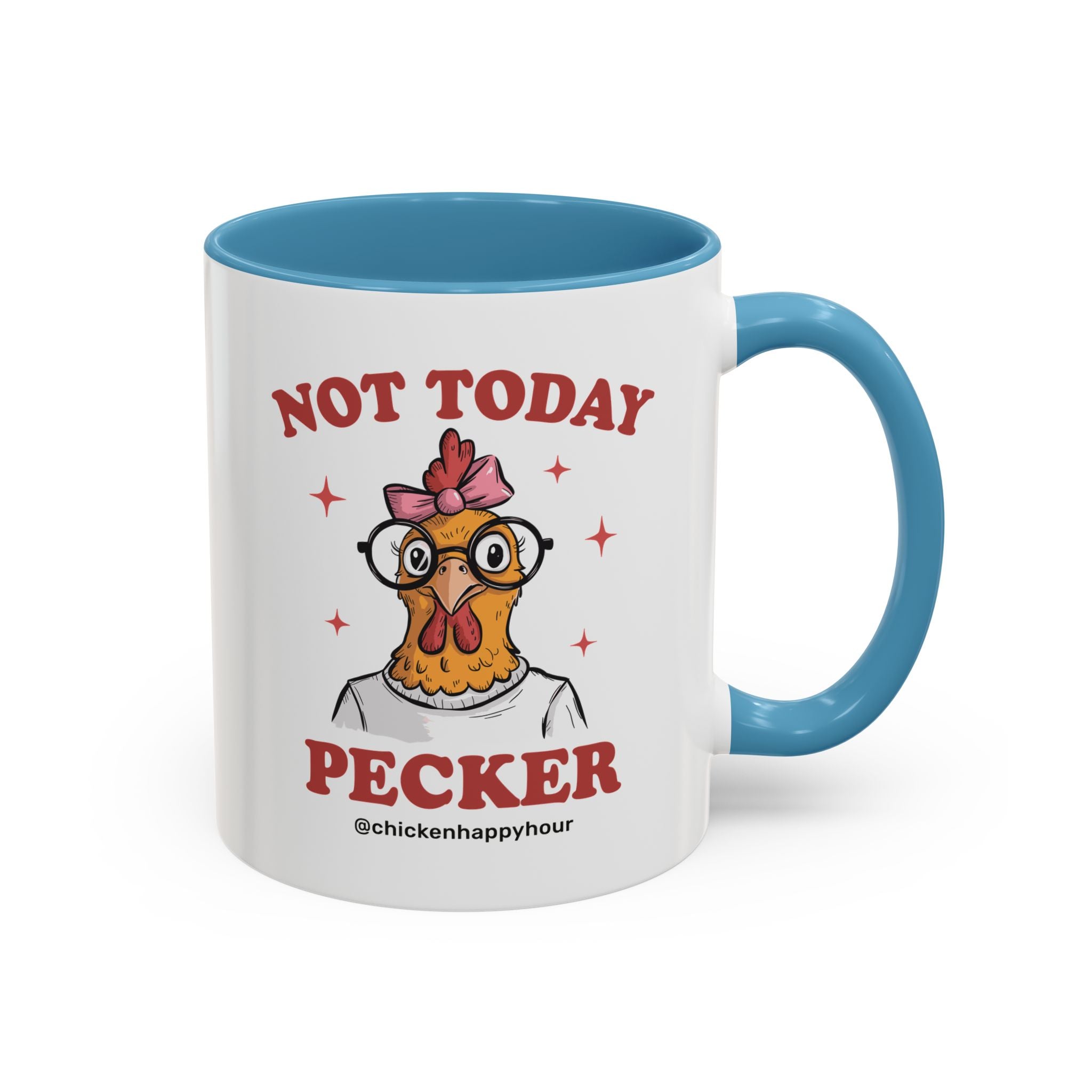 Not Today Pecker Coffee Mug