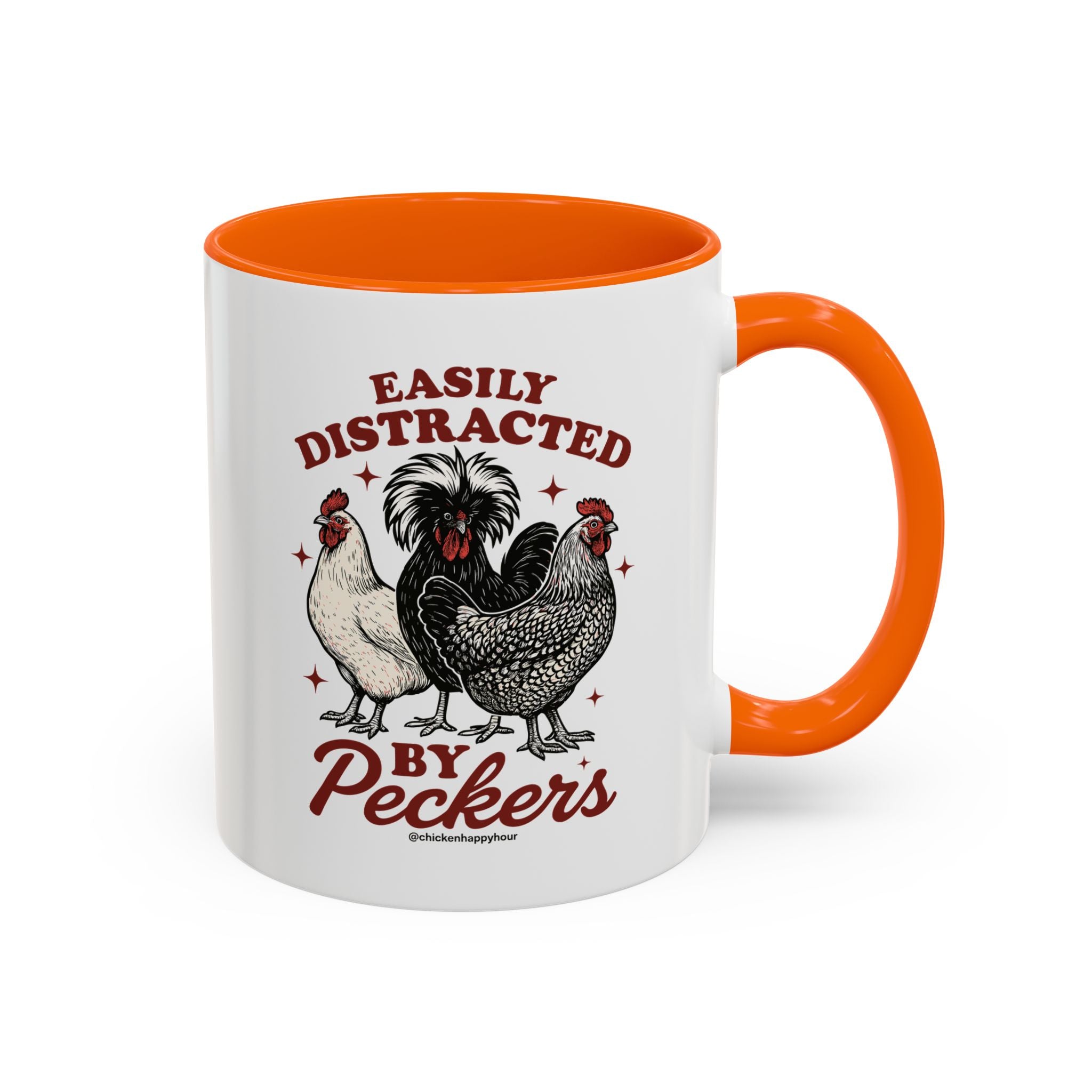 Easily Distracted By Peckers Coffee Mug