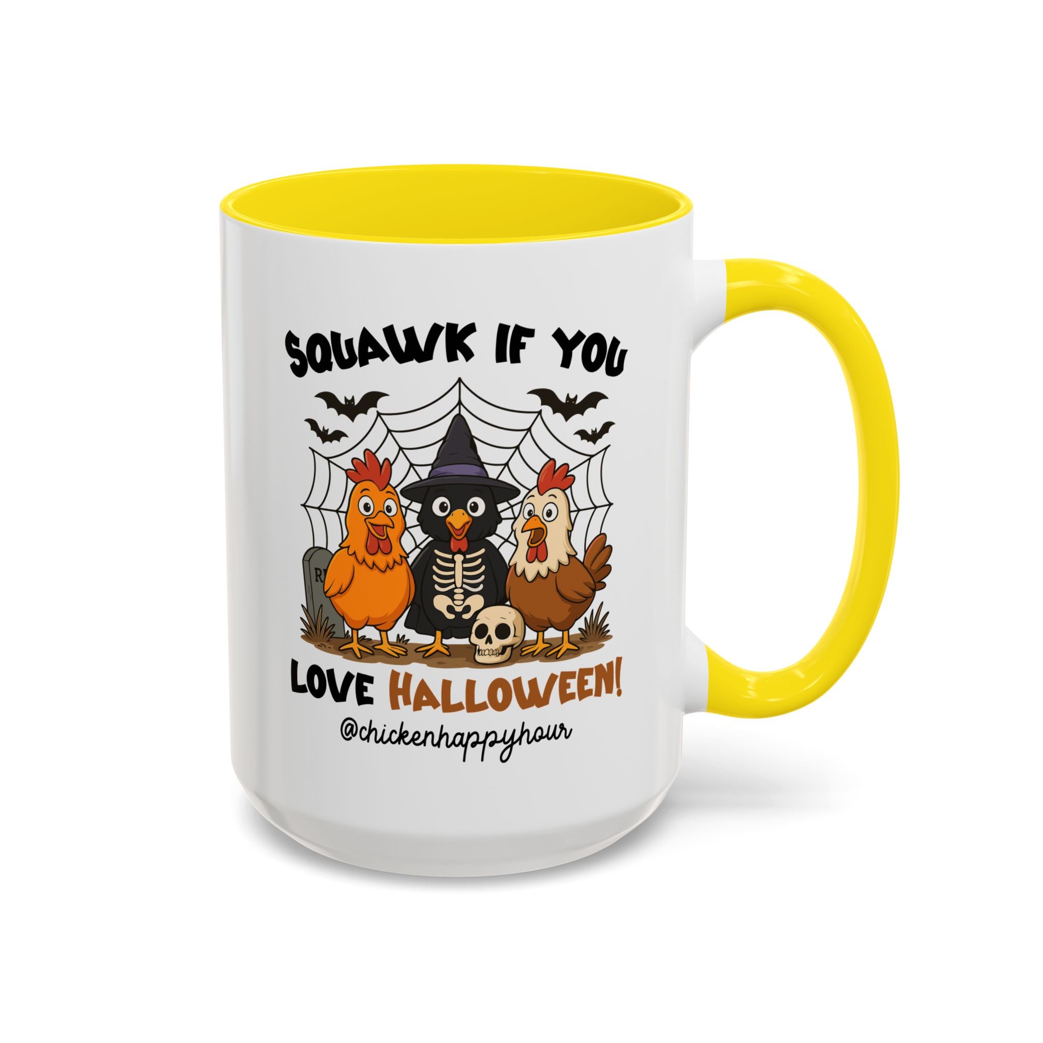 Squawk if you Love Halloween Coffee Mug