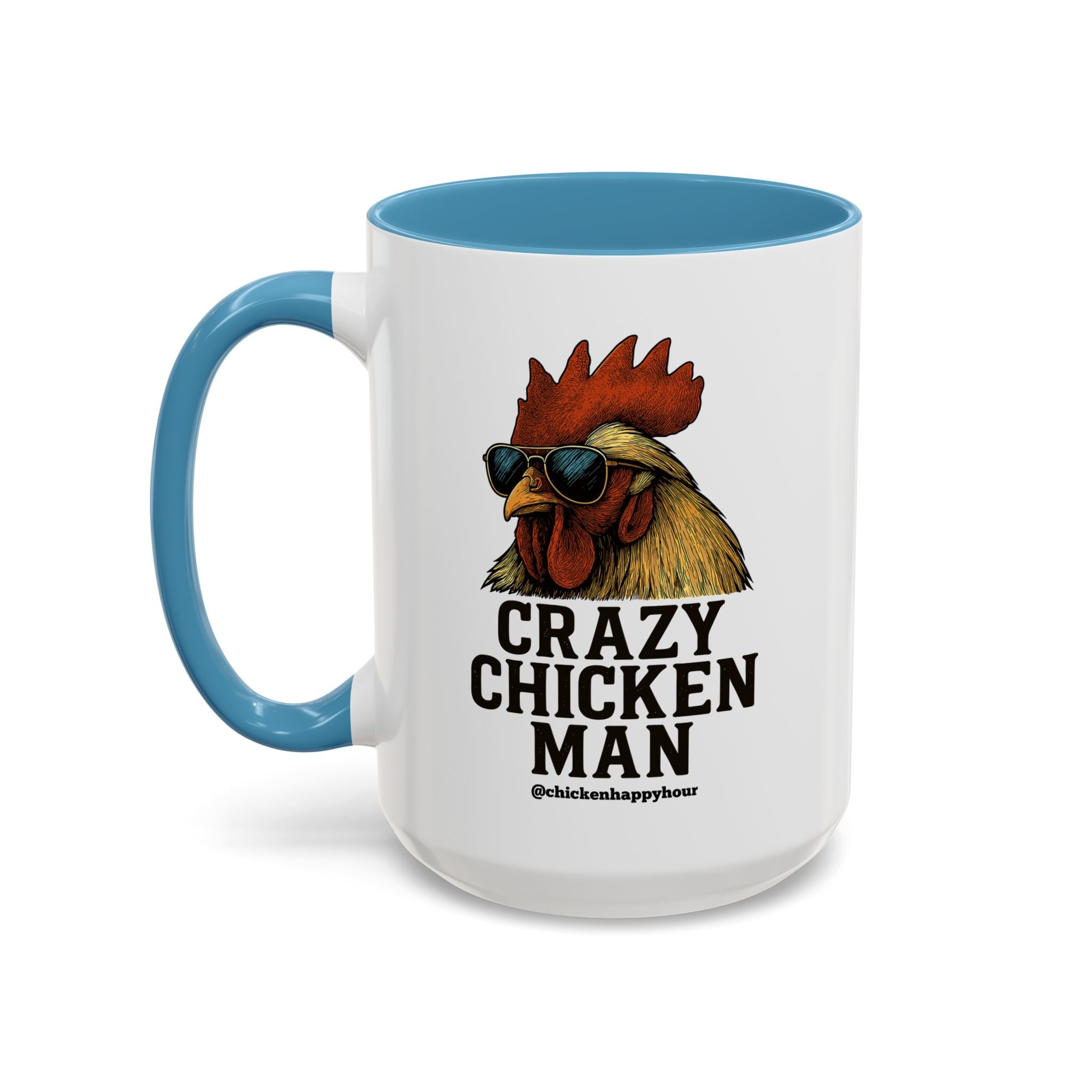 Crazy Chicken Man Coffee Mug