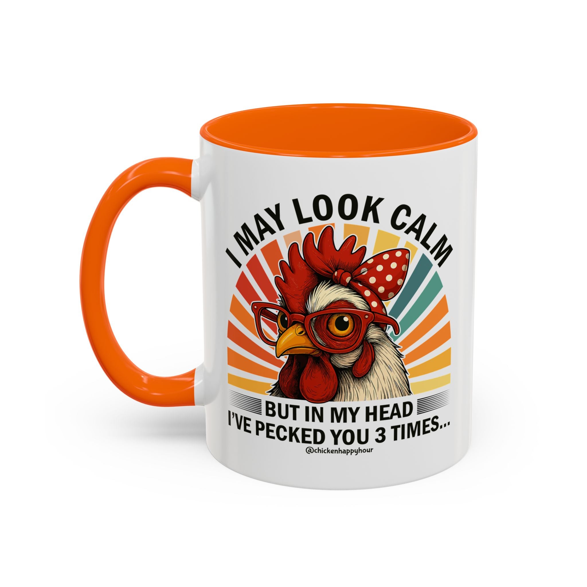 I May Look Calm Coffee Mug