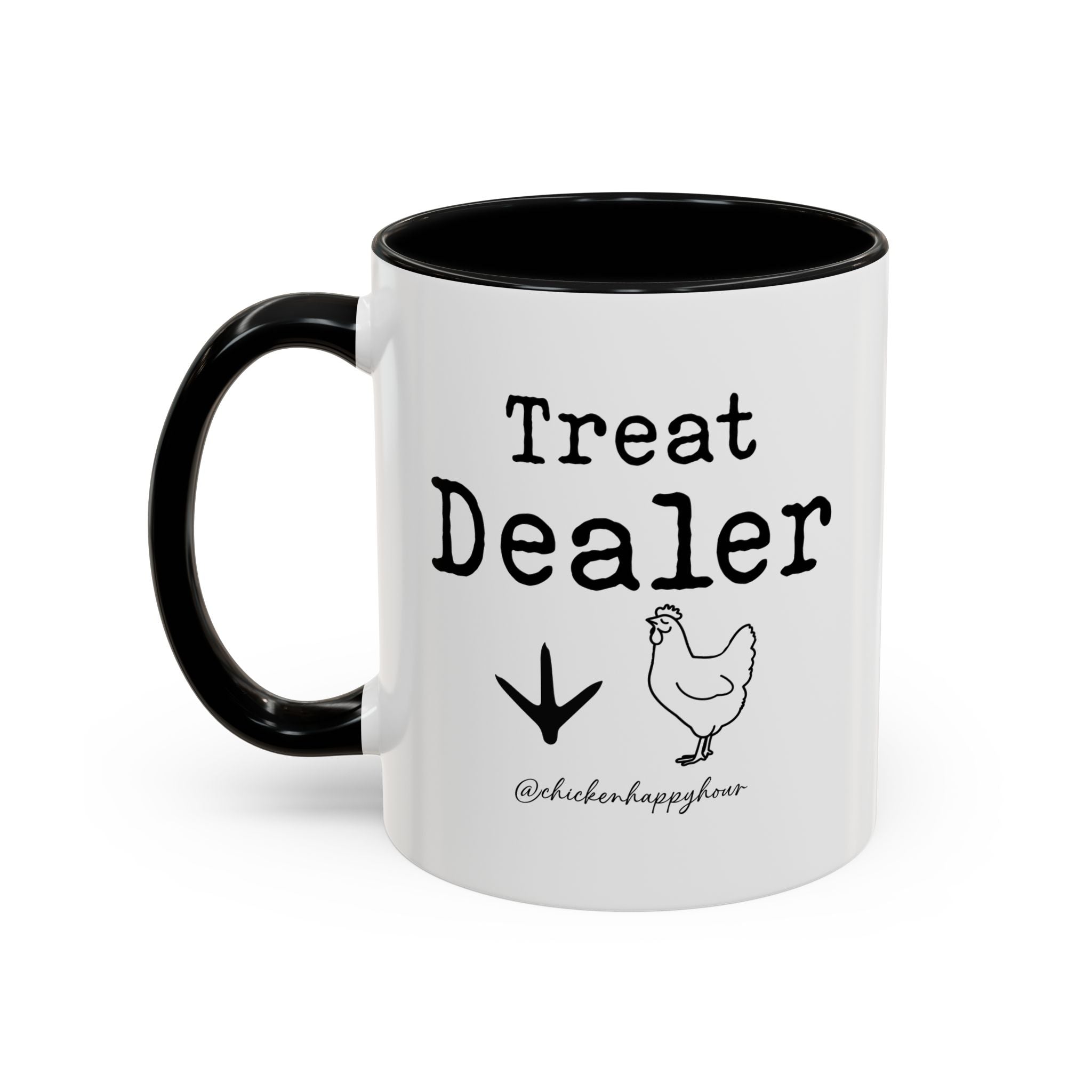 Treat Dealer with Chicken Coffee Mug