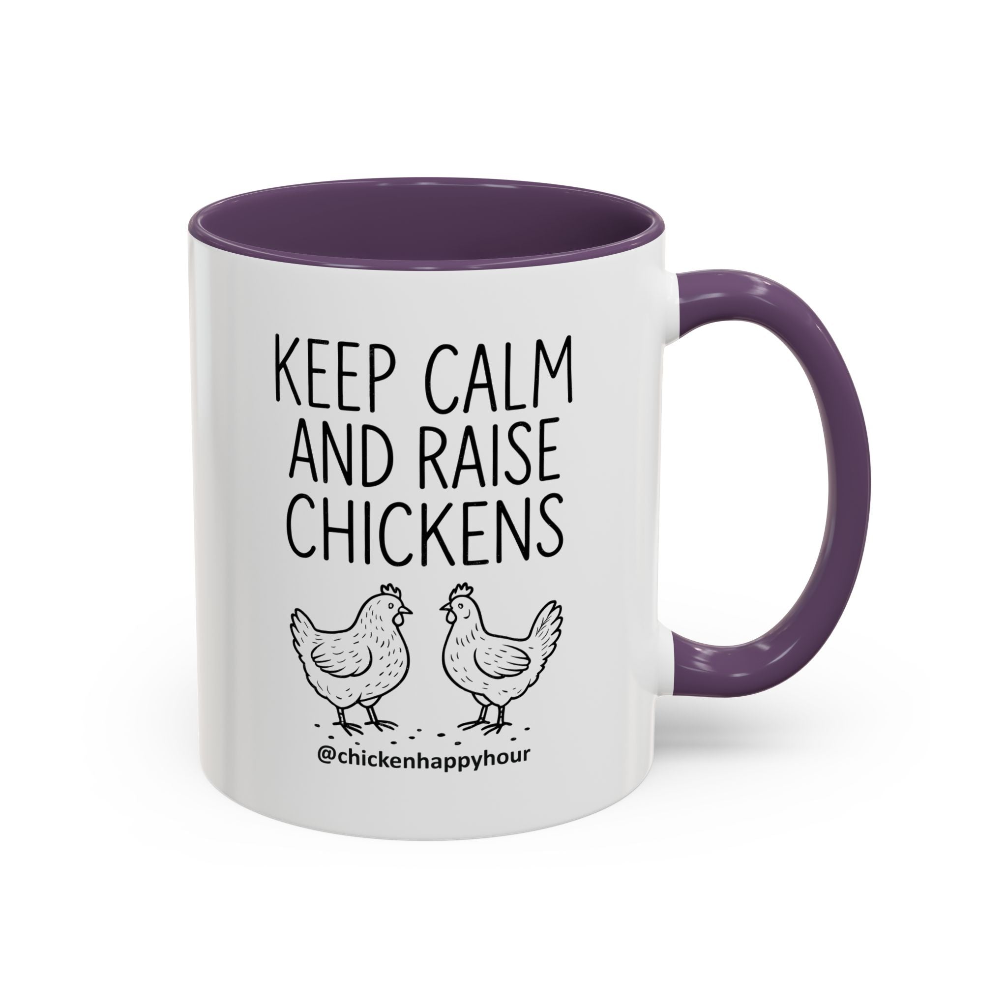 Keep Calm and Raise Chickens Coffee Mug