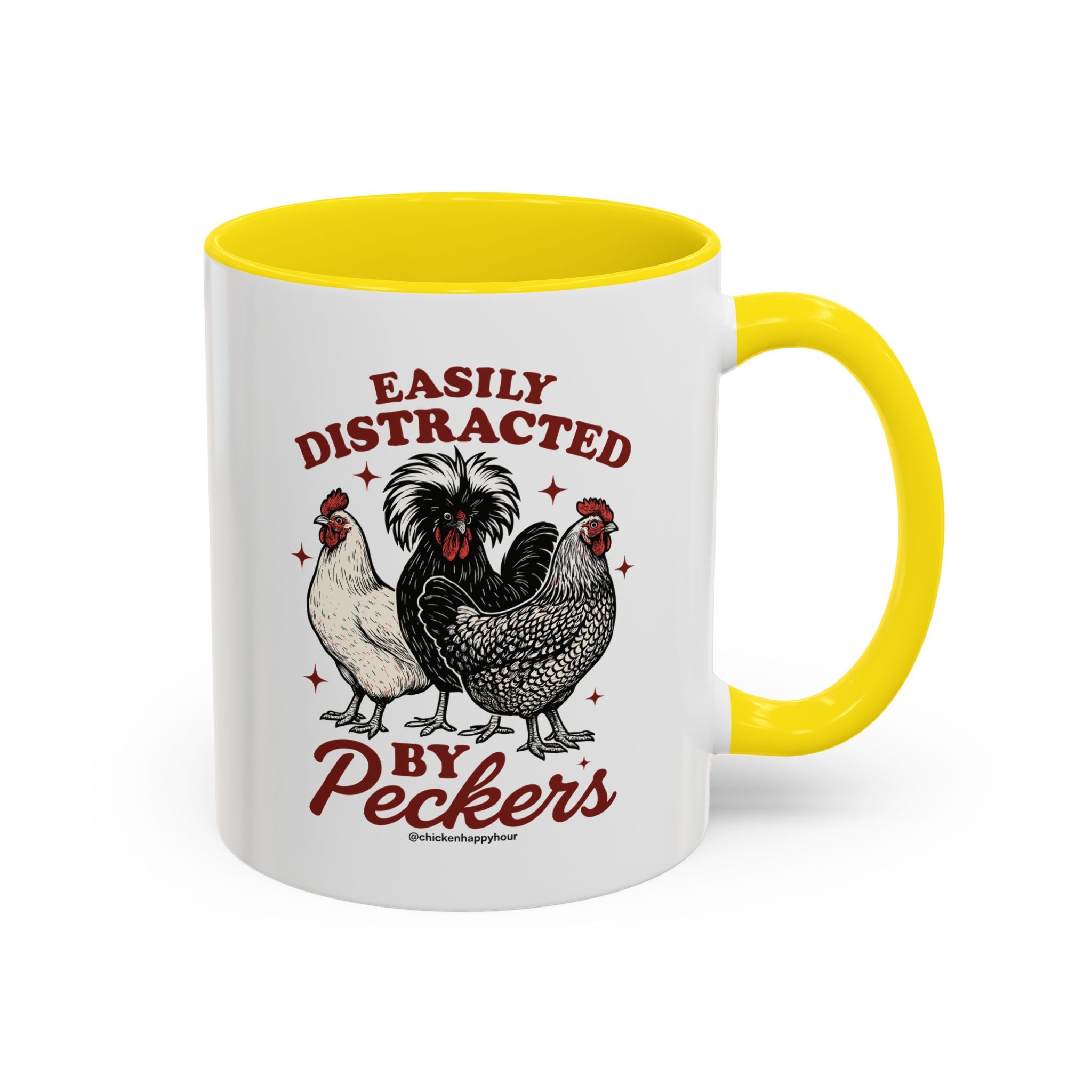 Easily Distracted By Peckers Coffee Mug
