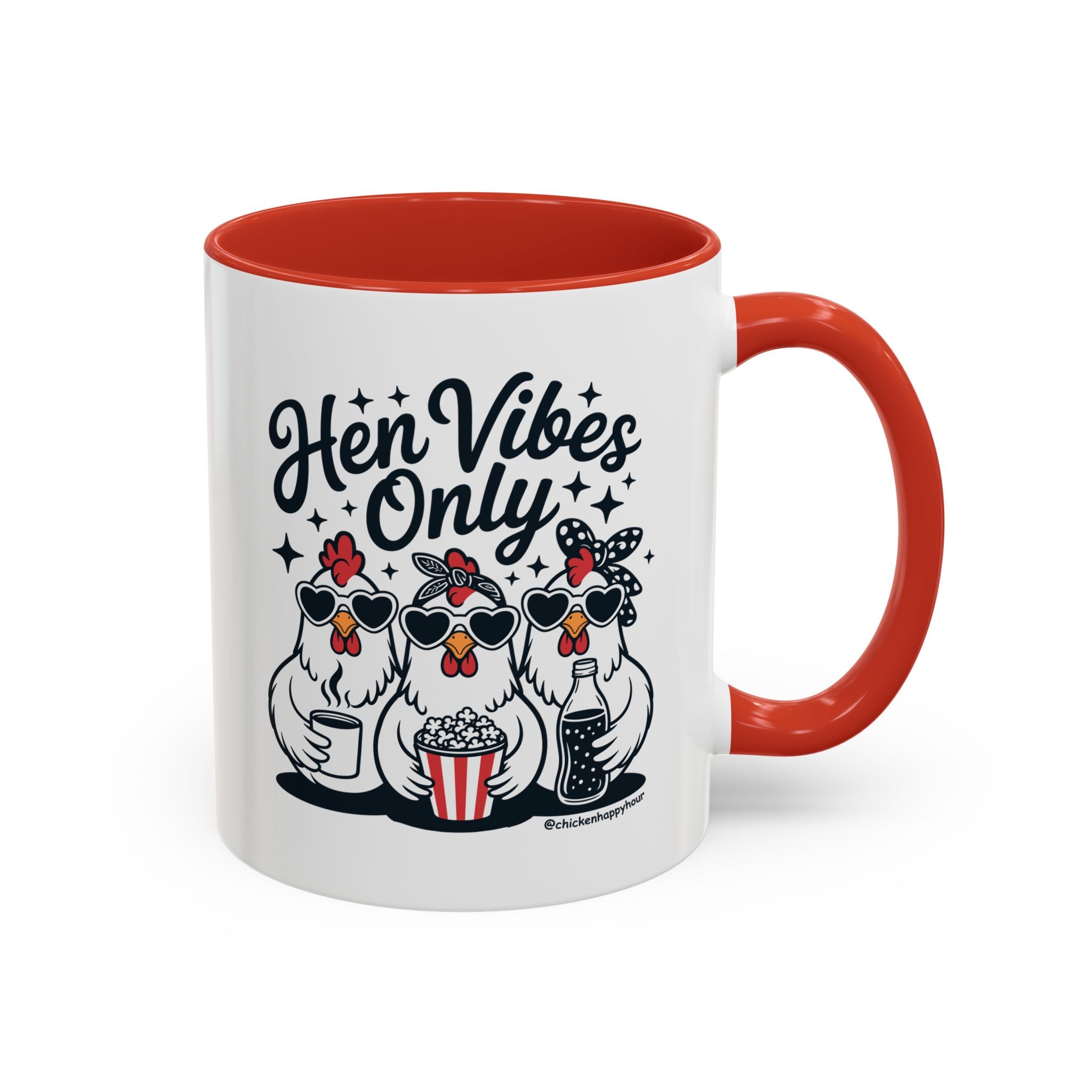 Hen Vibes Only Coffee Mug