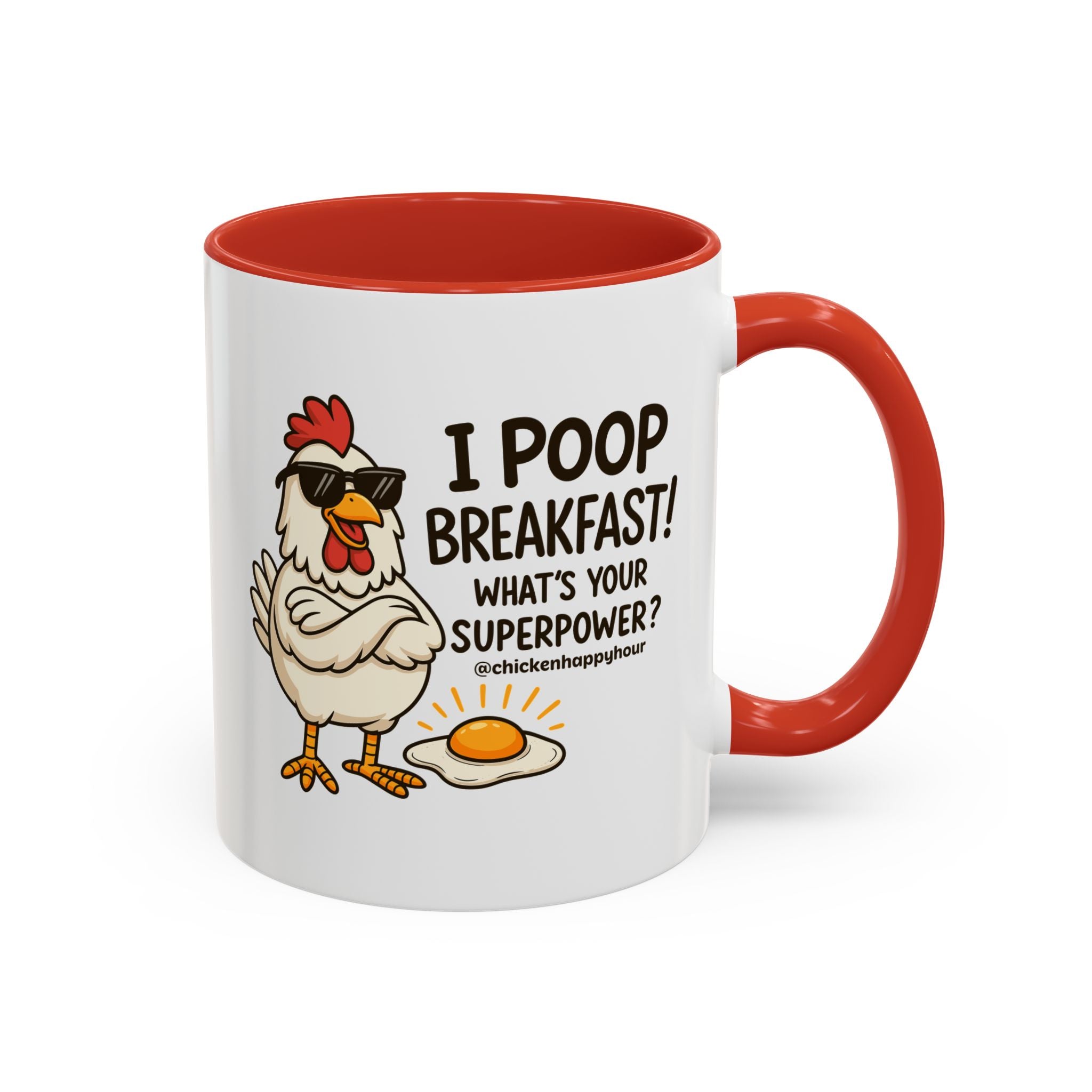I Poop Breakfast Coffee Mug