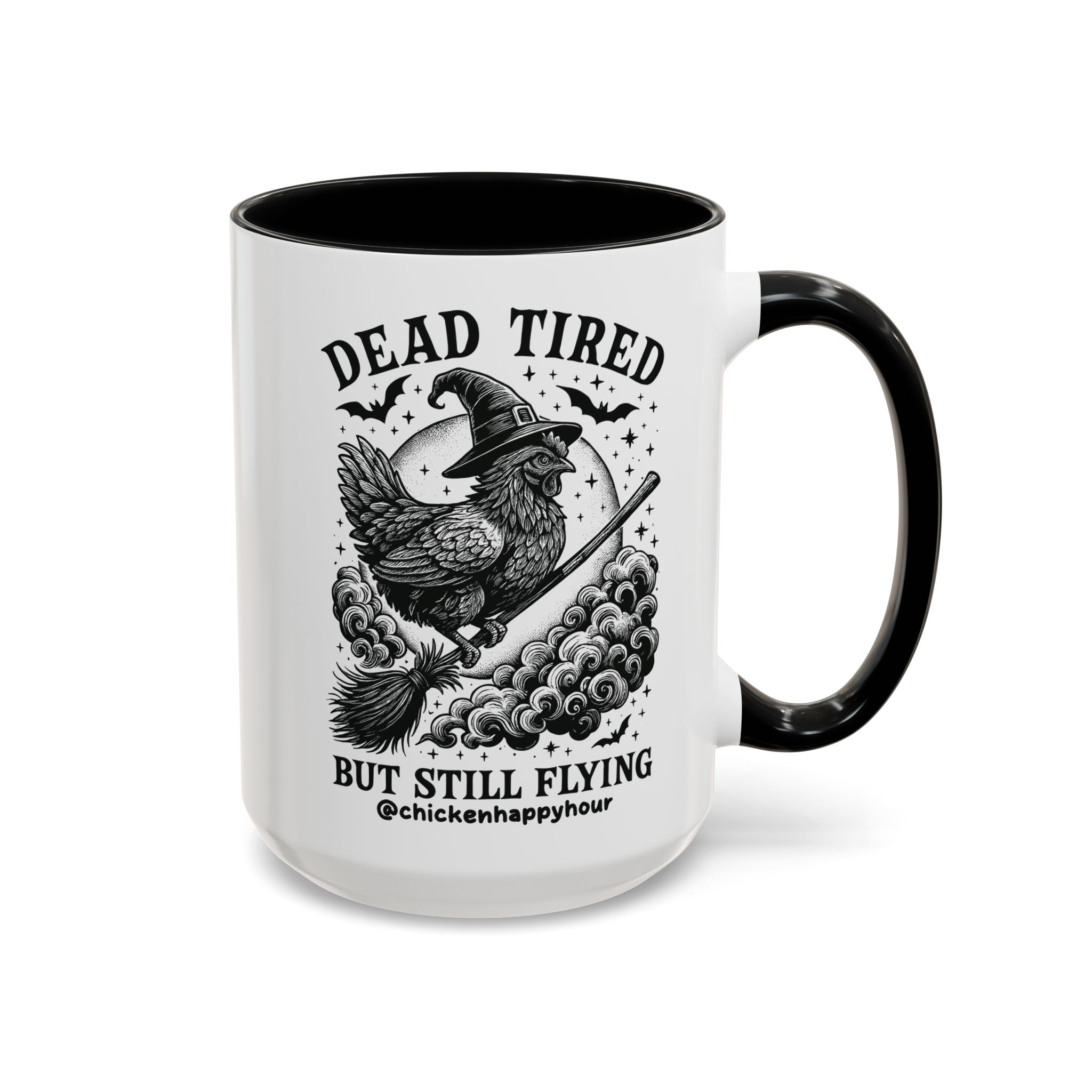 Dead Tired But Still Flying Coffee Mug