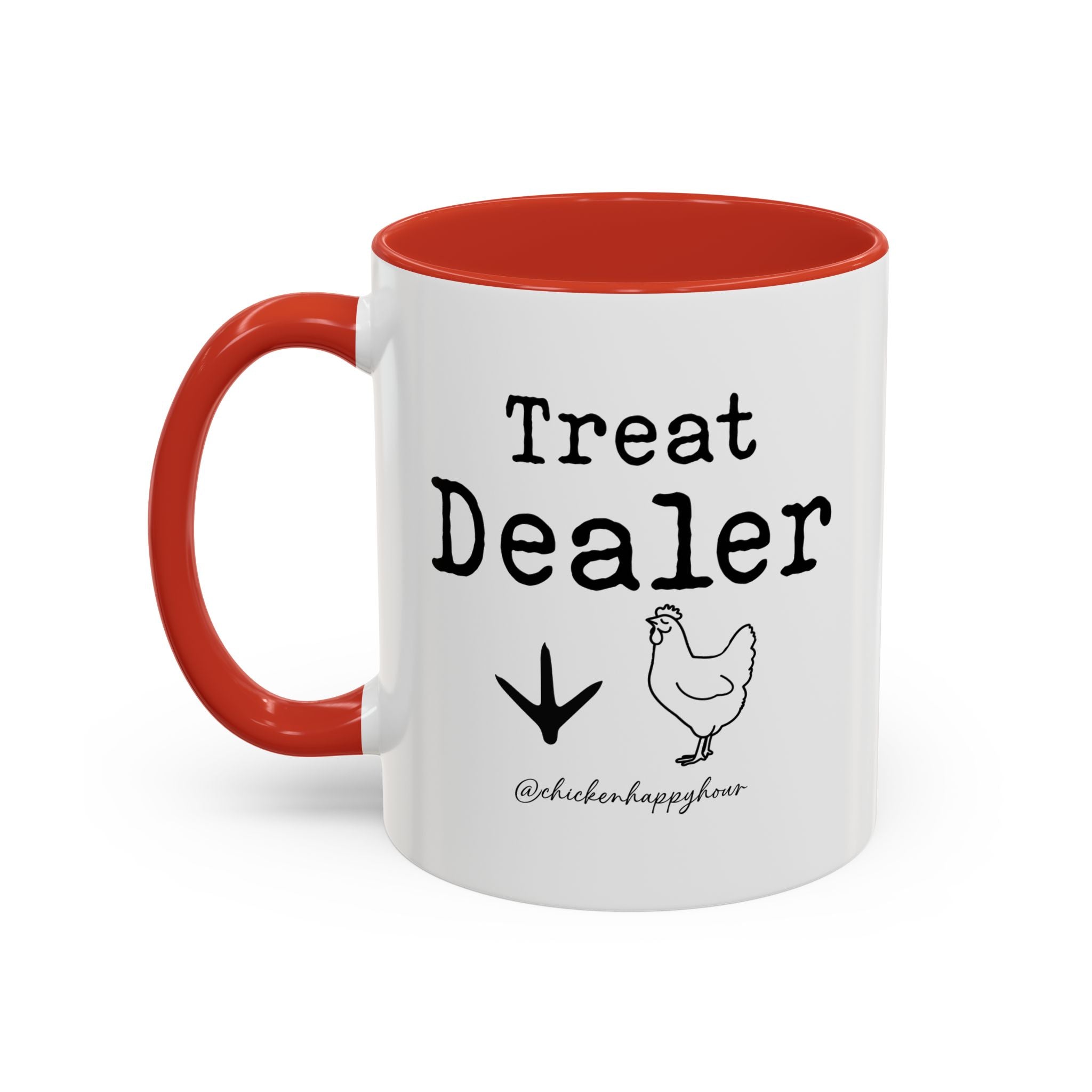 Treat Dealer with Chicken Coffee Mug