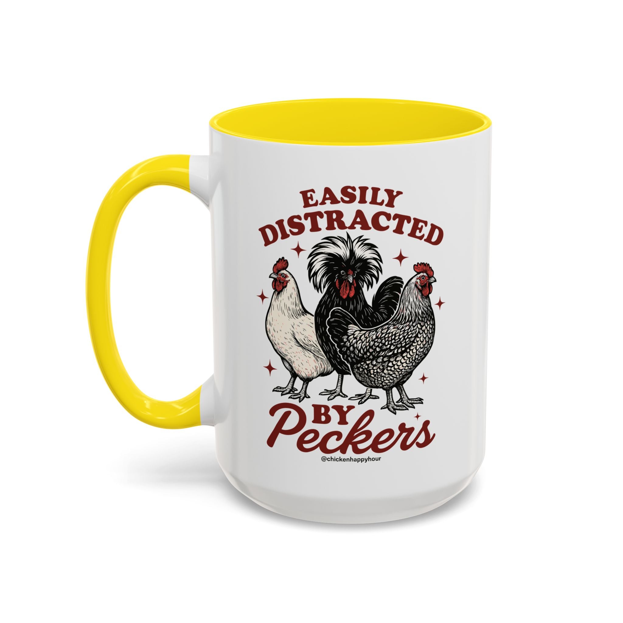Easily Distracted By Peckers Coffee Mug