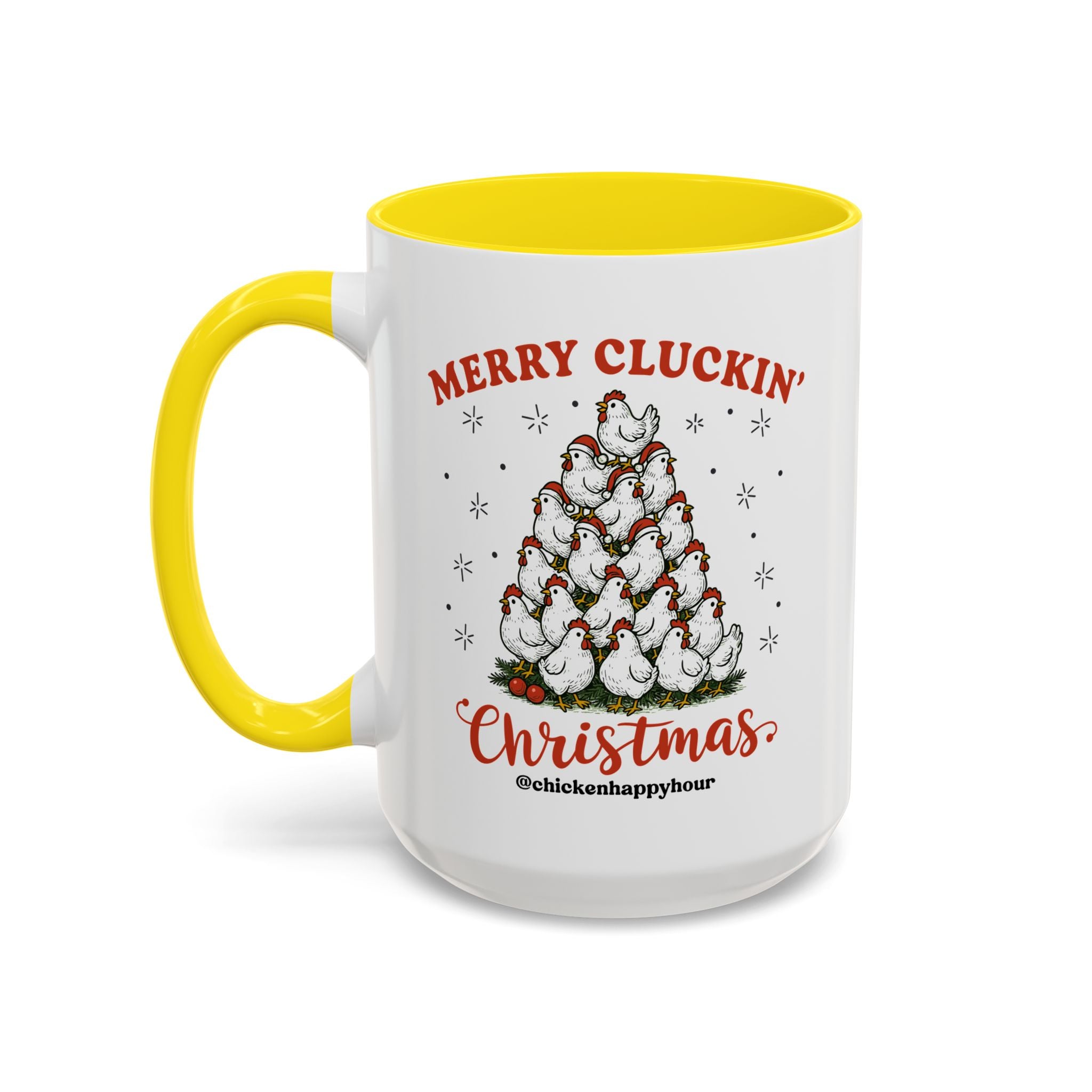 Merry Cluckin' Coffee Mug