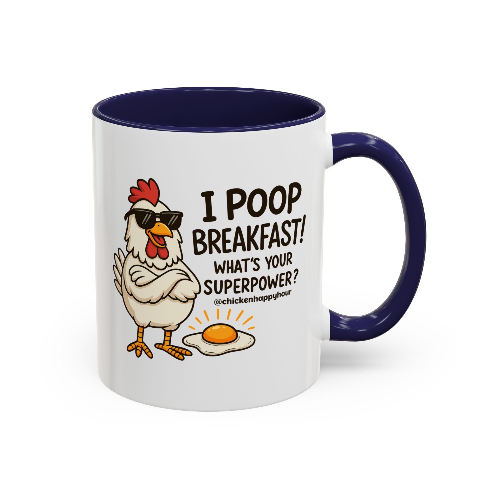 I Poop Breakfast Coffee Mug