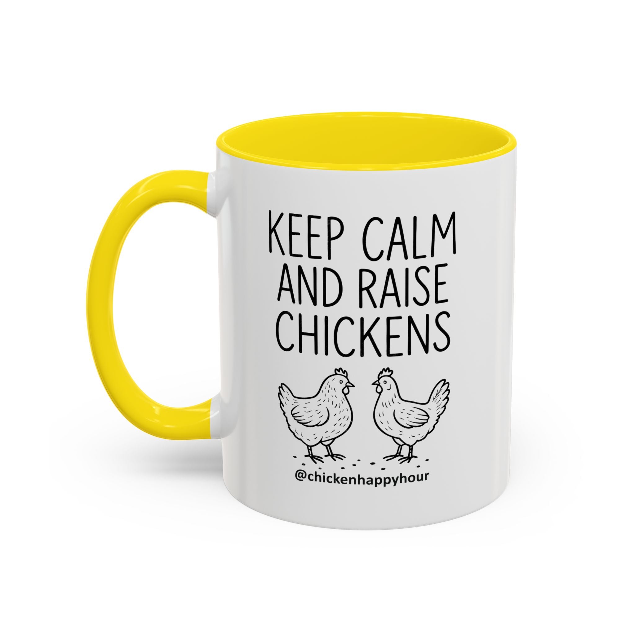 Keep Calm and Raise Chickens Coffee Mug