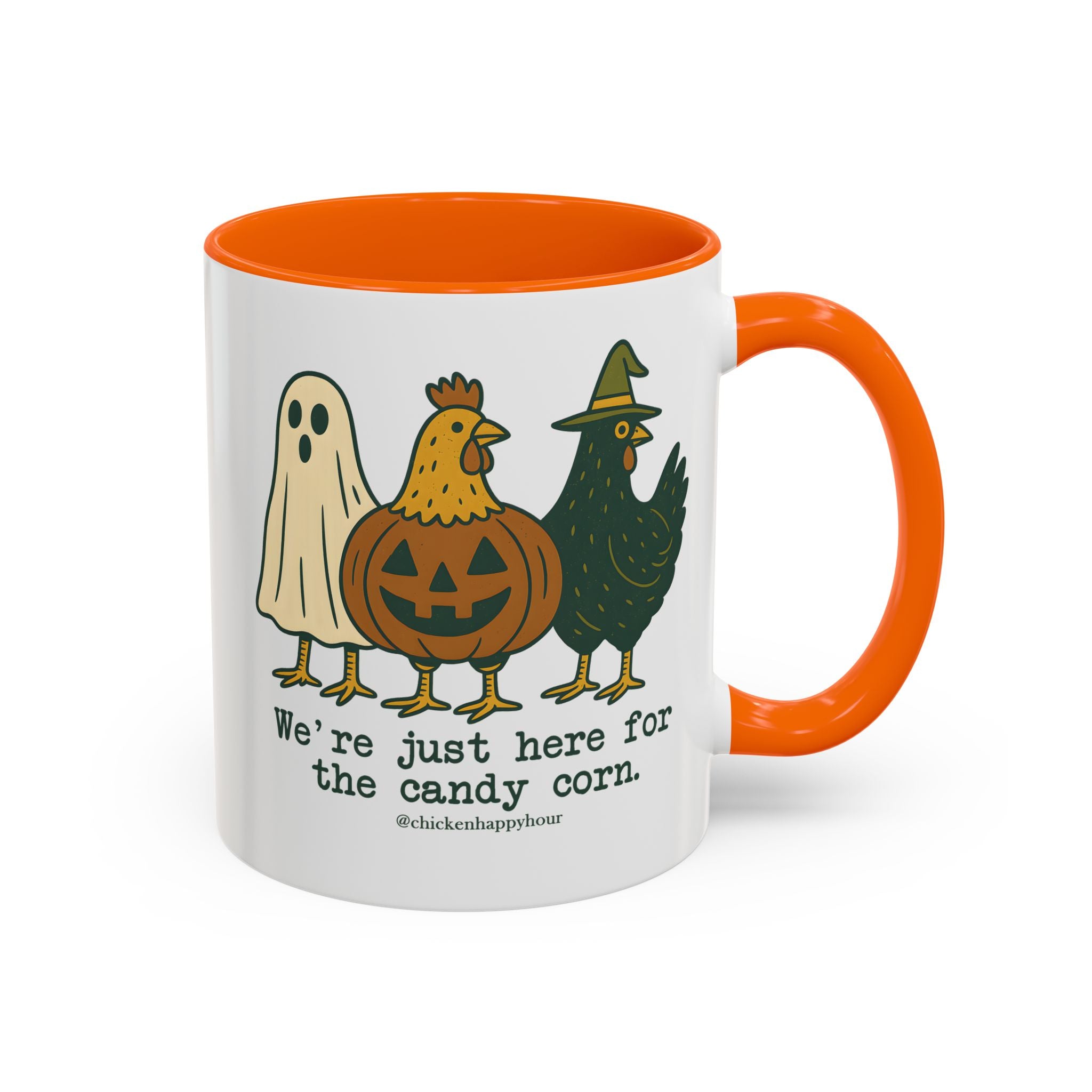 We're Just Here For the Candy Corn Coffee Mug