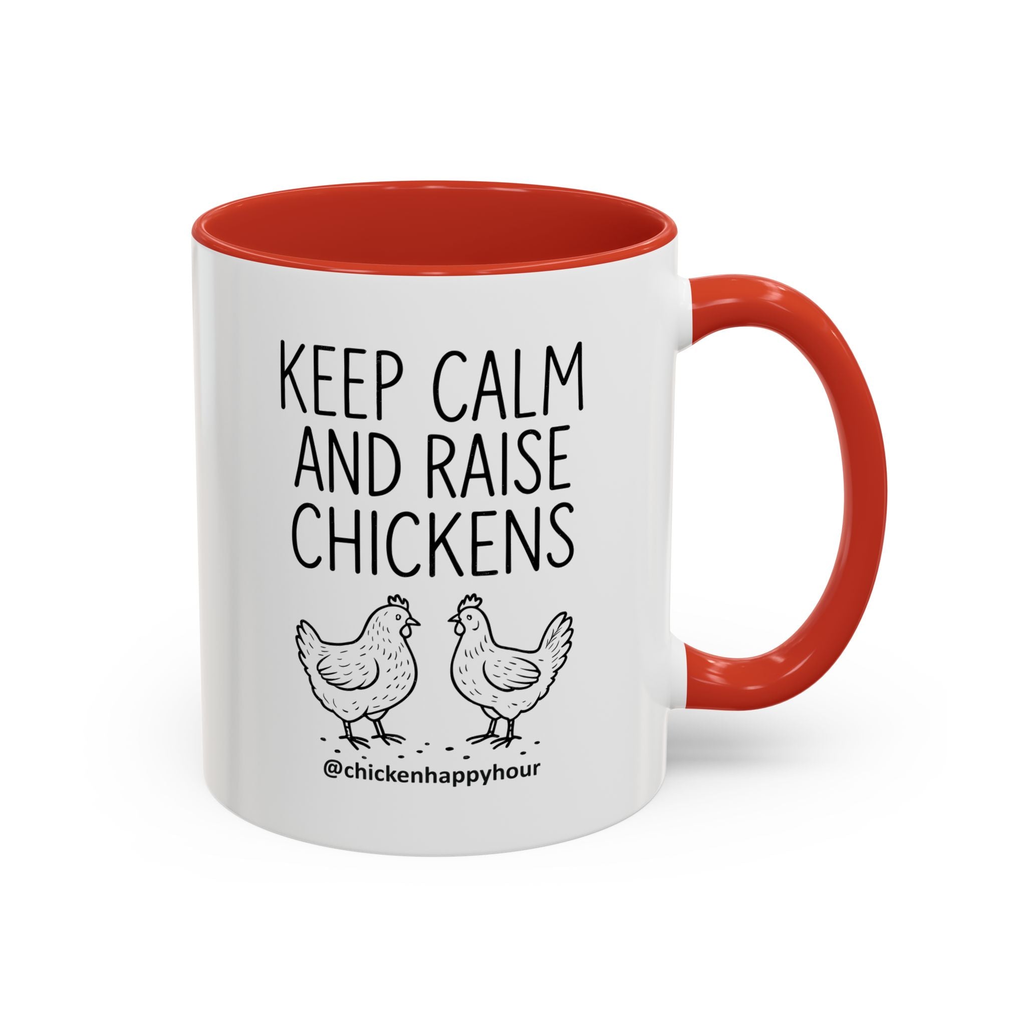 Keep Calm and Raise Chickens Coffee Mug