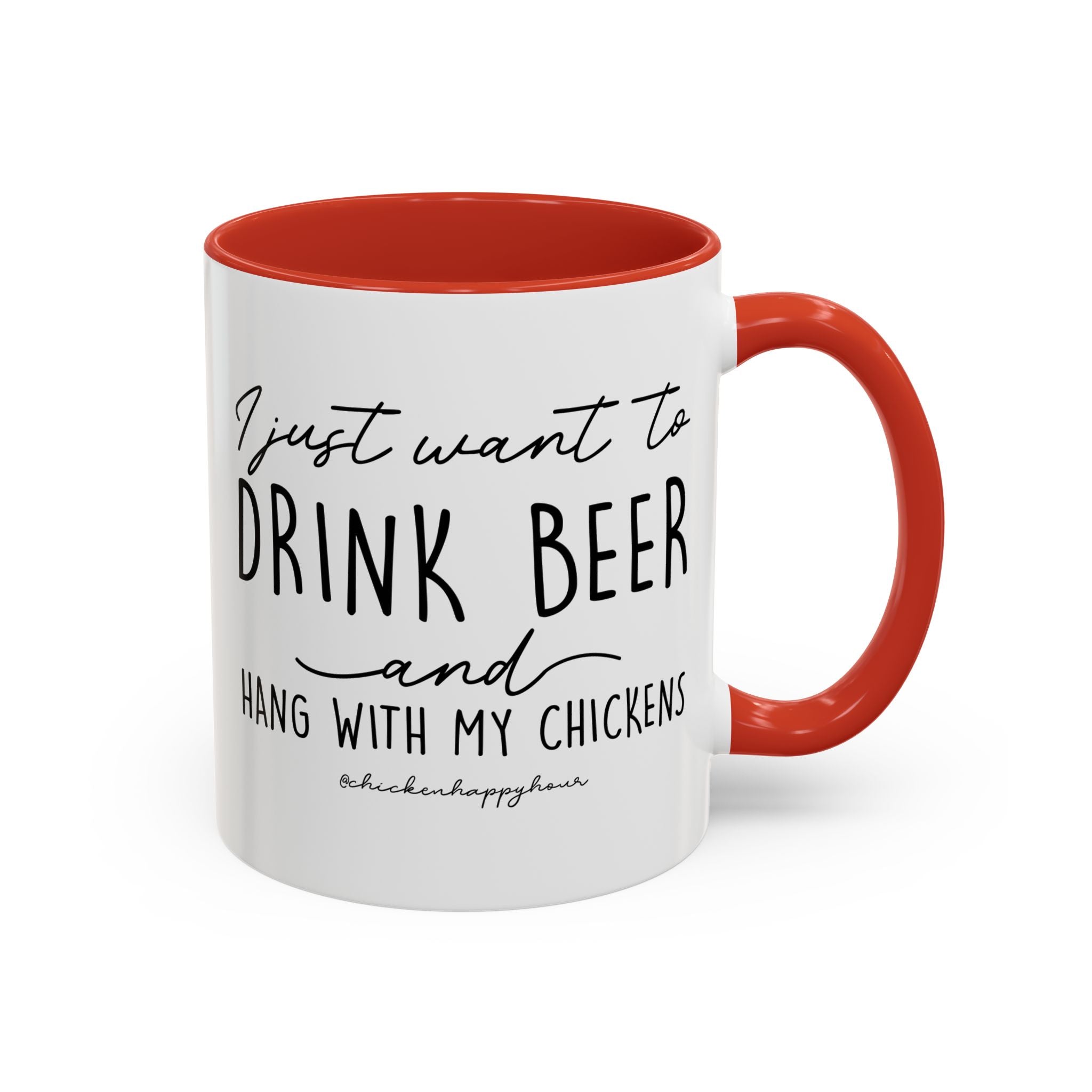 I Just Want to Drink Beer Mug
