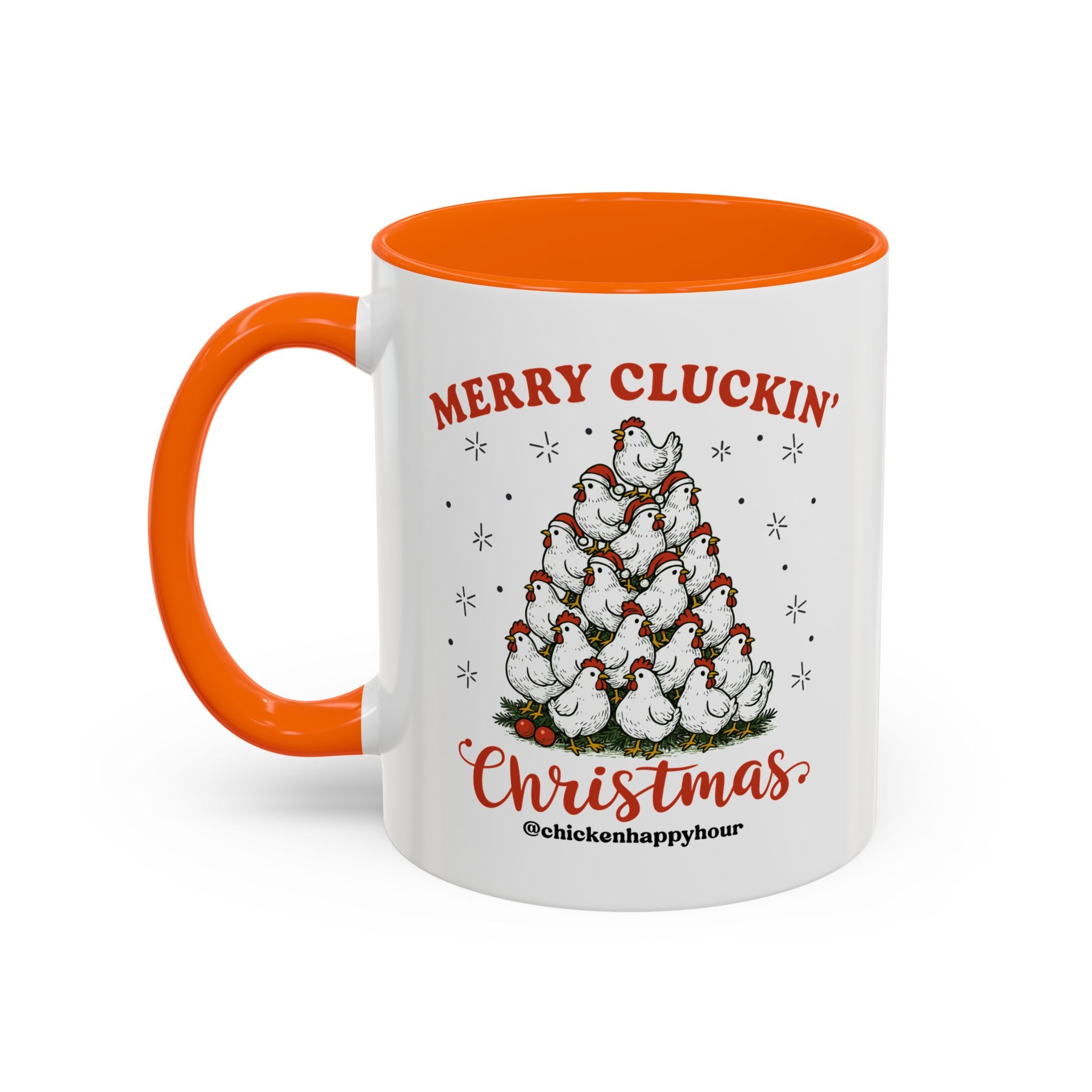 Merry Cluckin' Coffee Mug