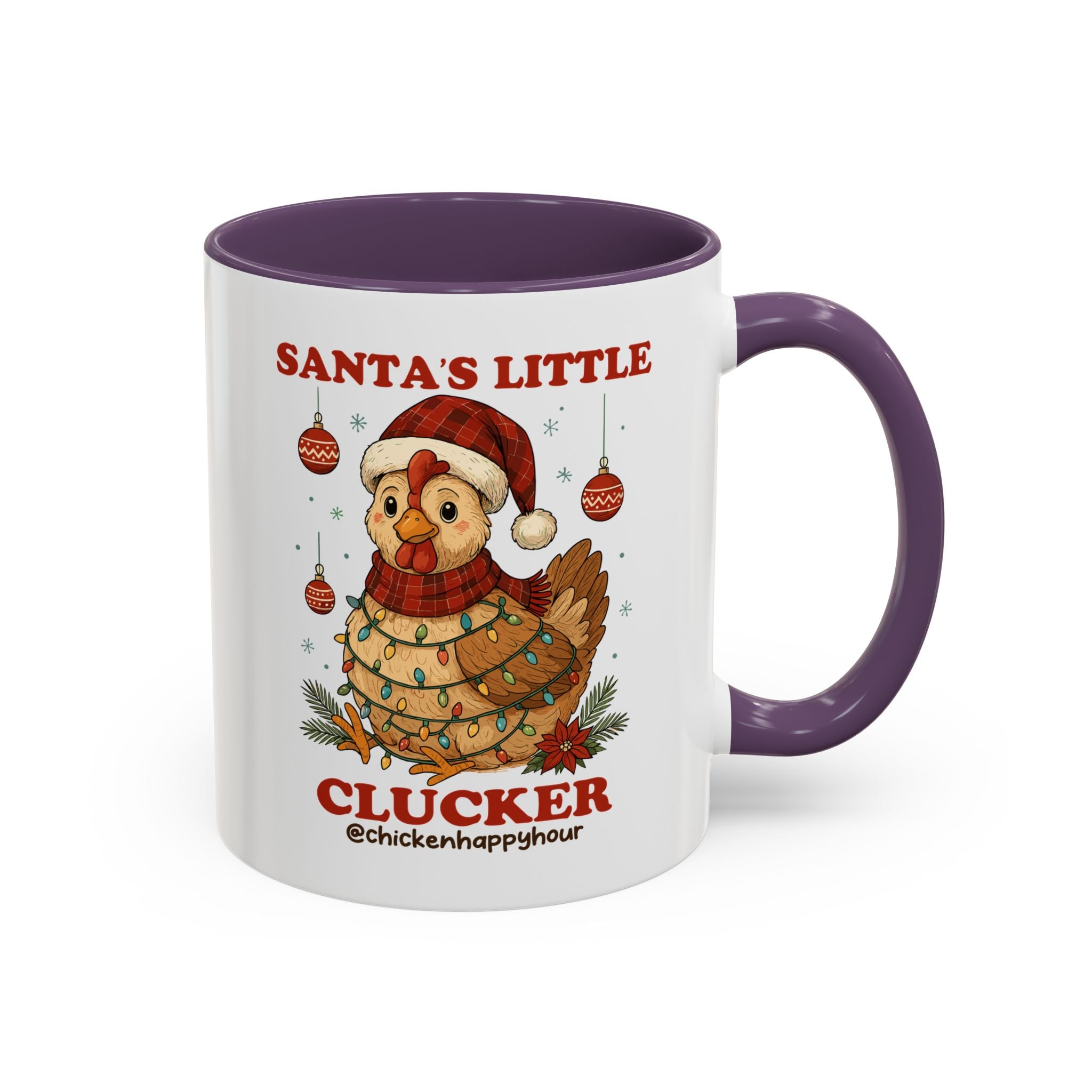 Santa’s Little Clucker Coffee Mug