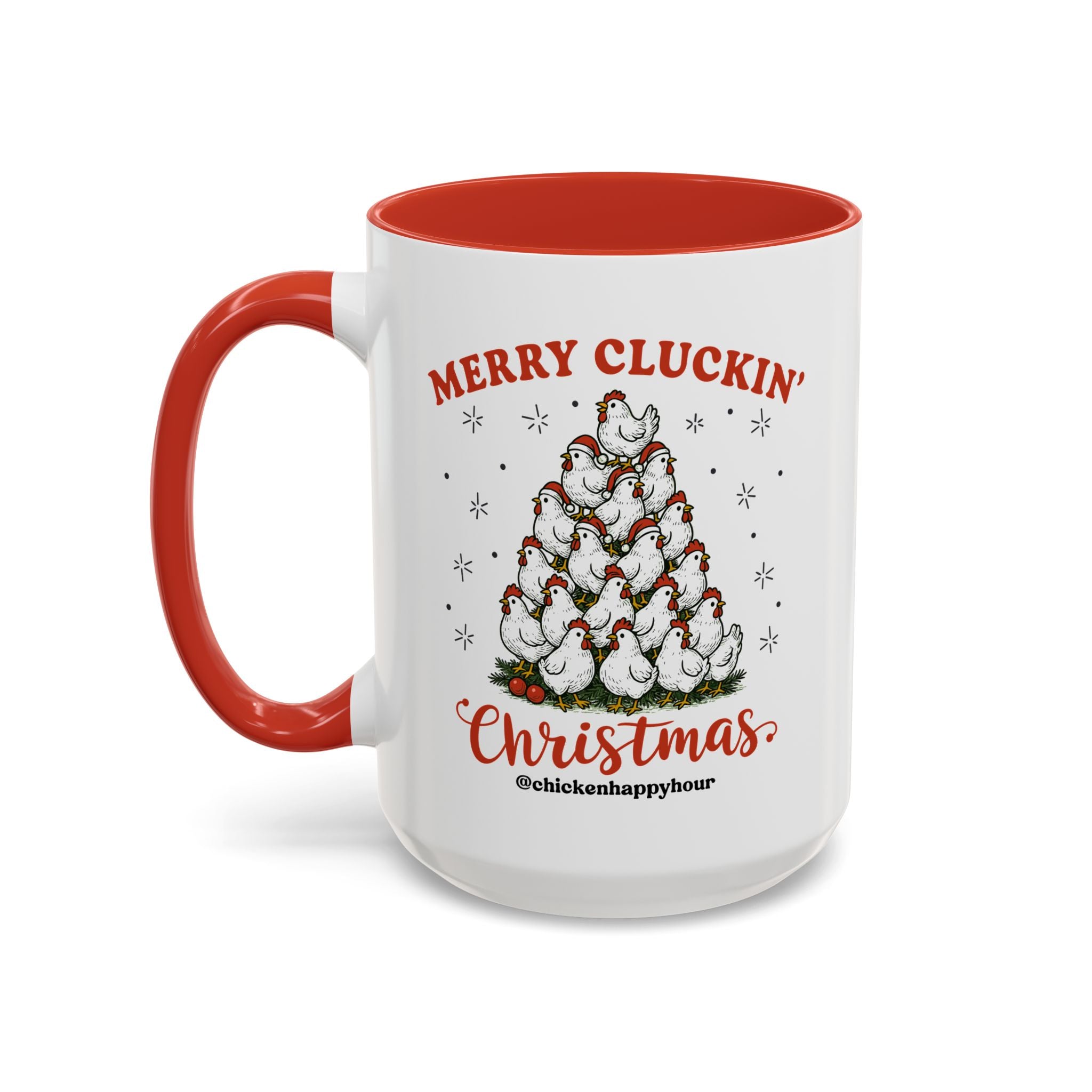 Merry Cluckin' Coffee Mug
