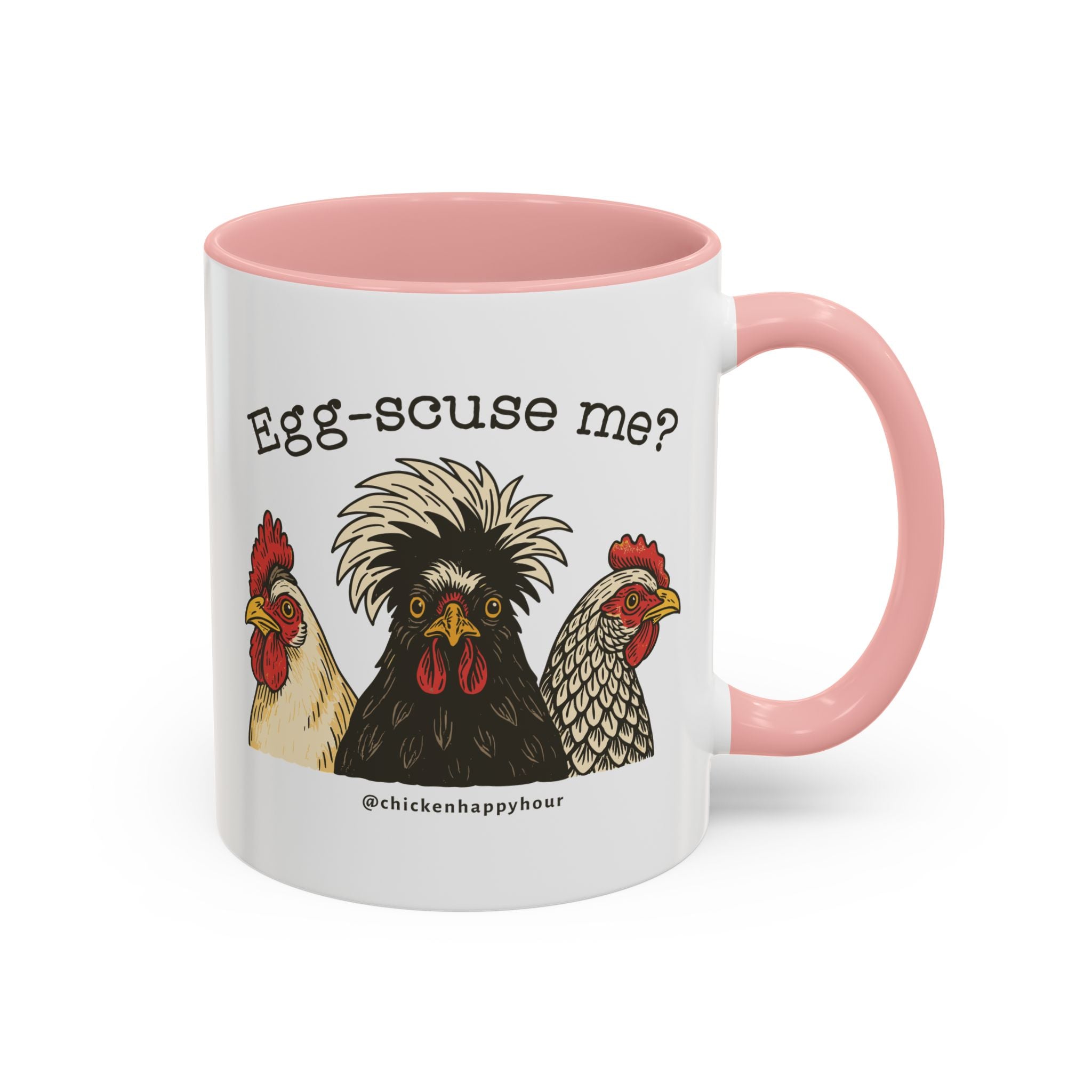 Egg-scuse Me Coffee Mug