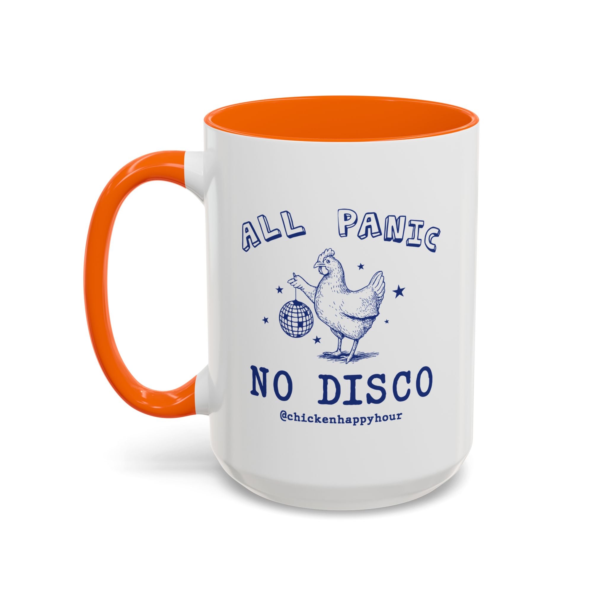 All Panic No Disco Coffee Mug