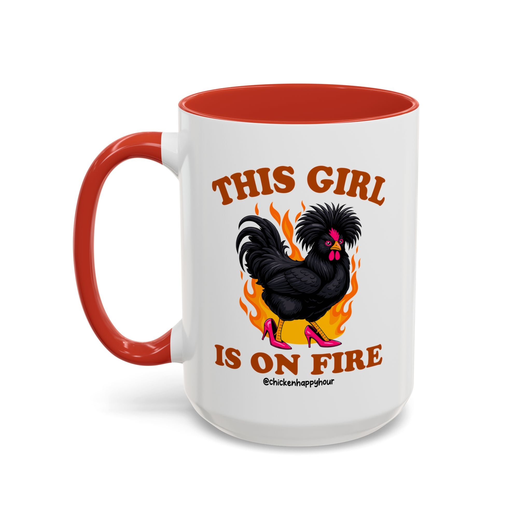 This Girl Is on Fire Coffee Mug