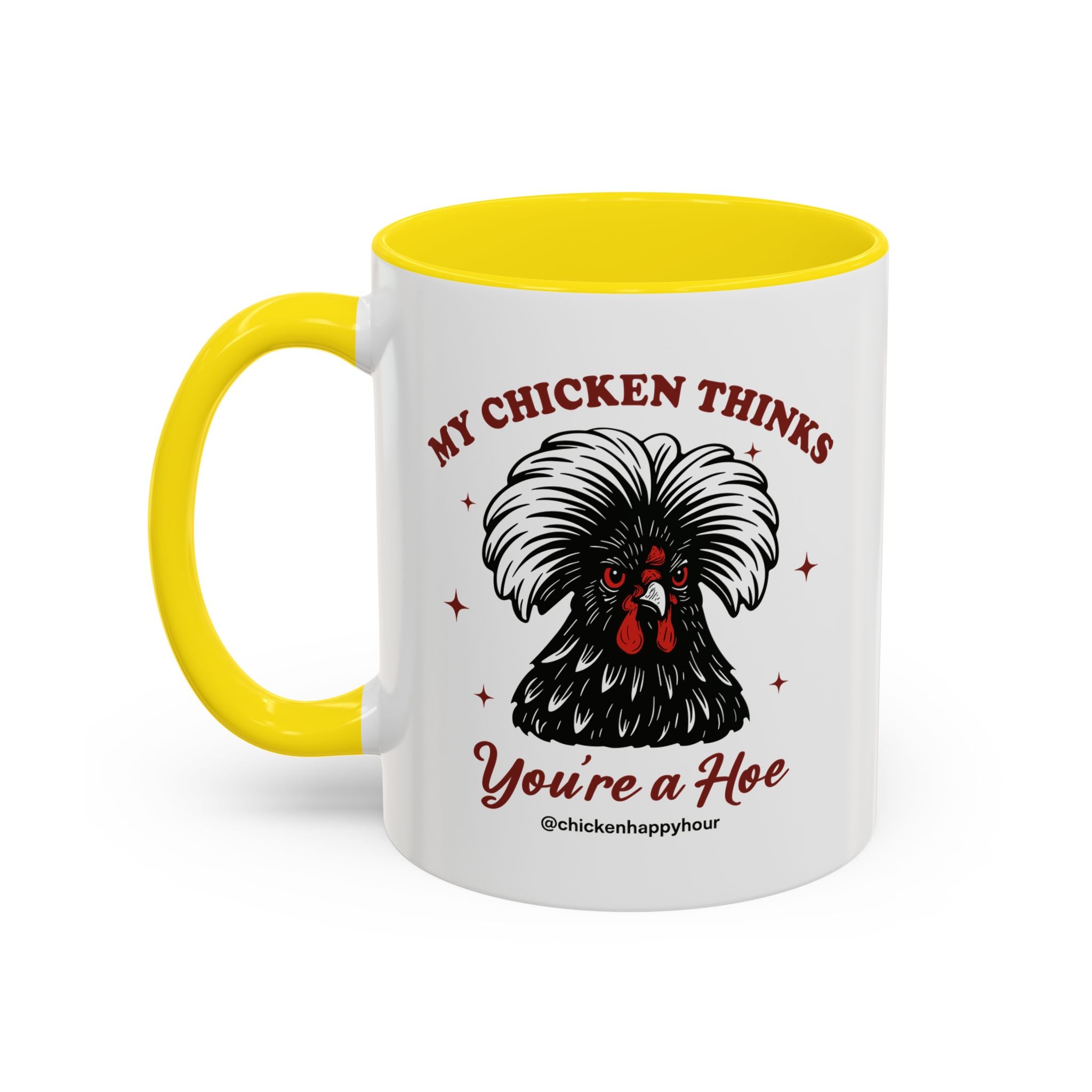 My Chicken Thinks Coffee Mug