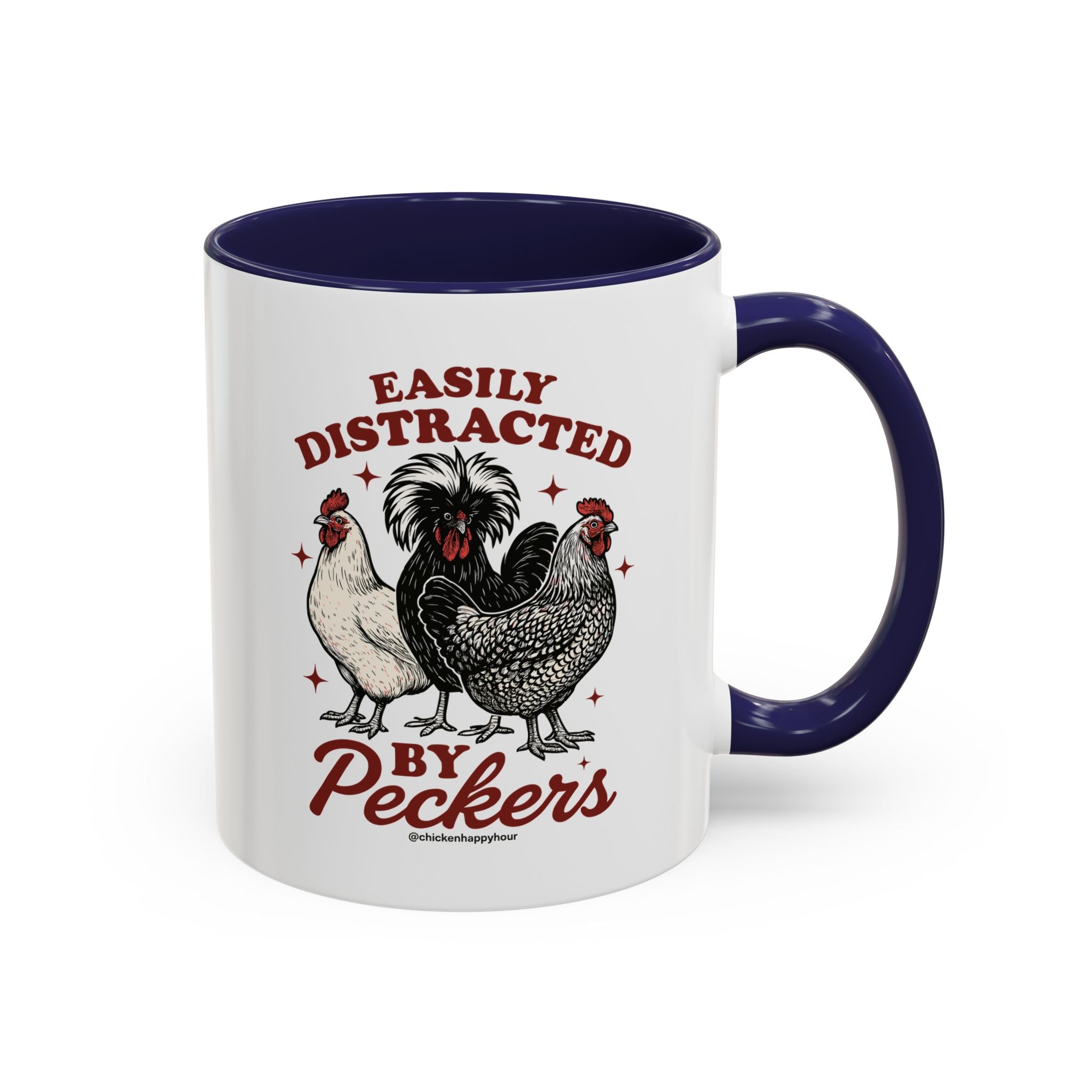 Easily Distracted By Peckers Coffee Mug