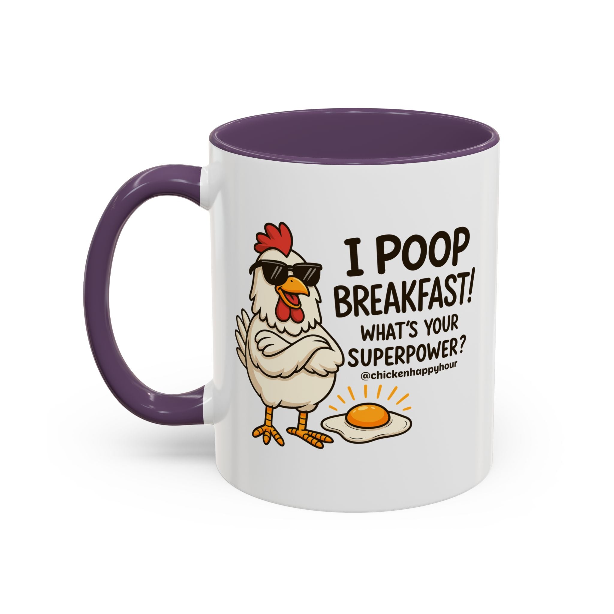 I Poop Breakfast Coffee Mug