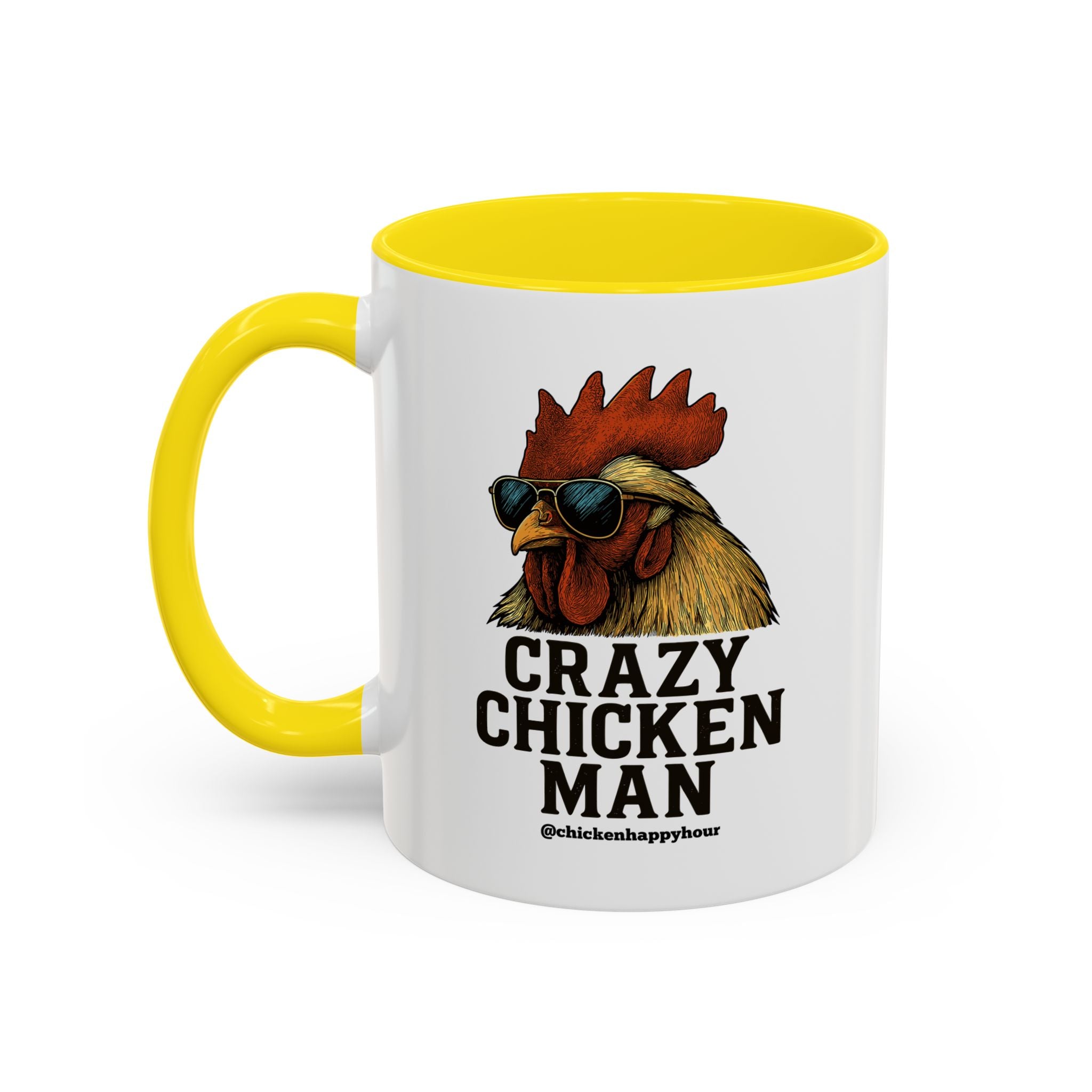 Crazy Chicken Man Coffee Mug