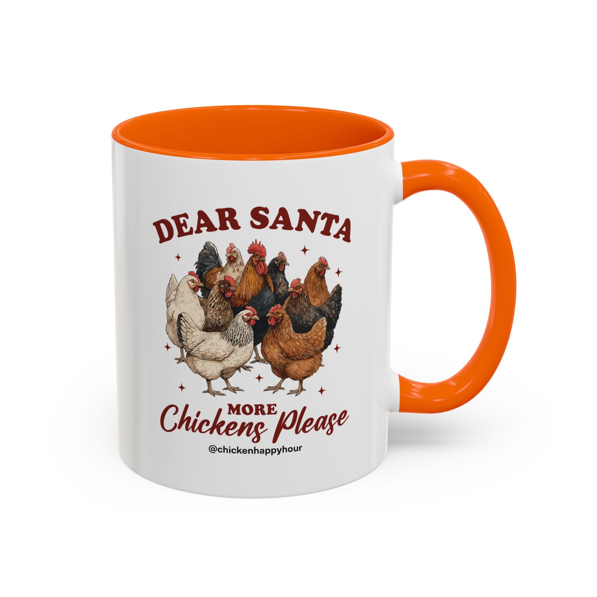 Dear Santa More Chickens Please Coffee Mug