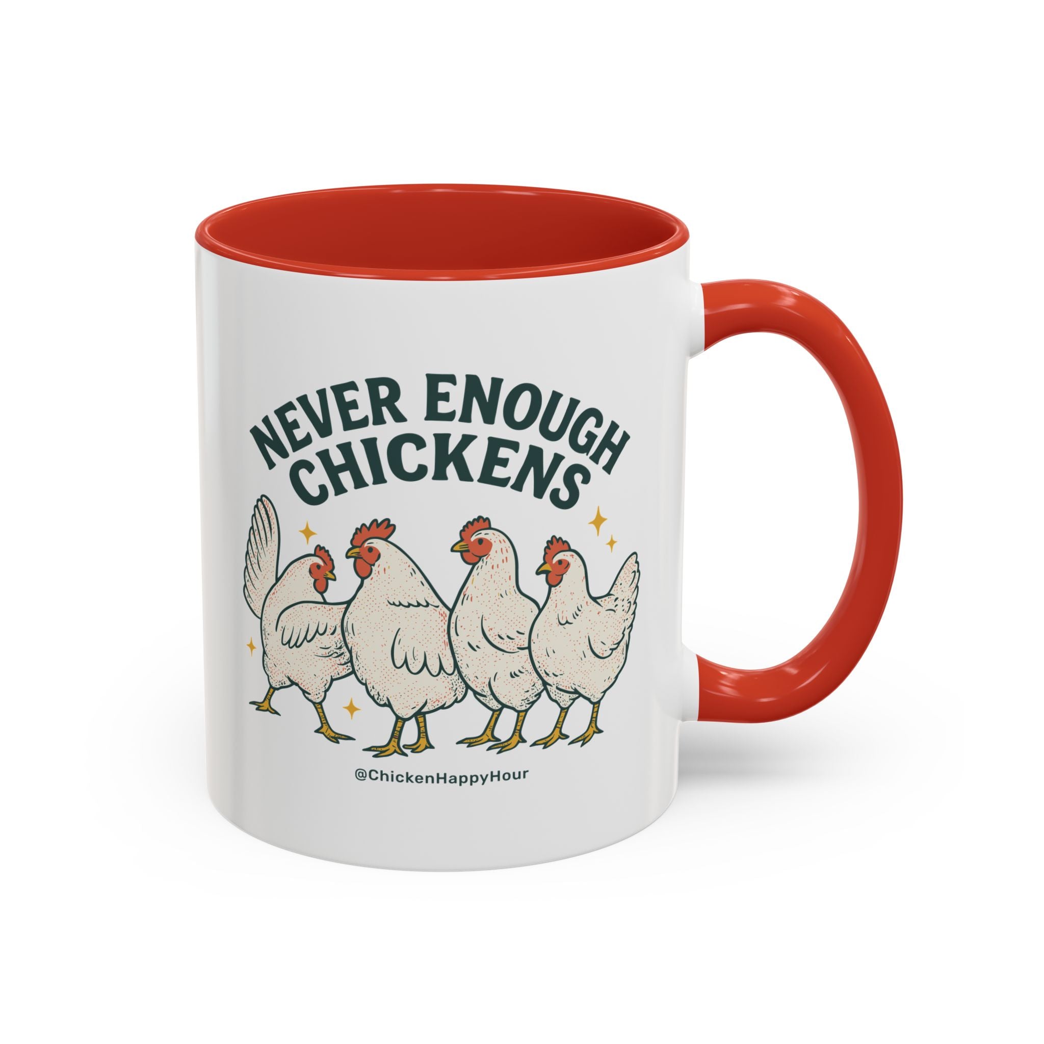 Never Enough Chickens Coffee Mug