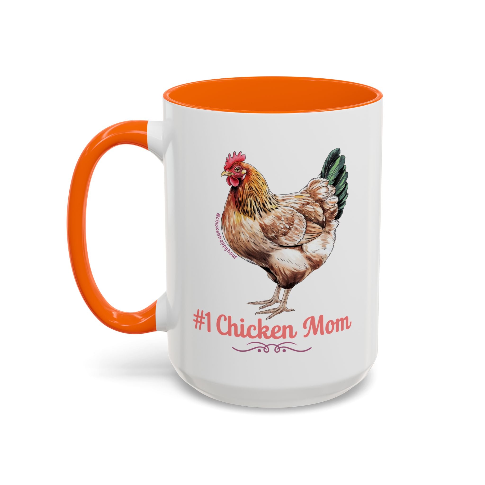 #1 Chicken Mom Coffee Mug