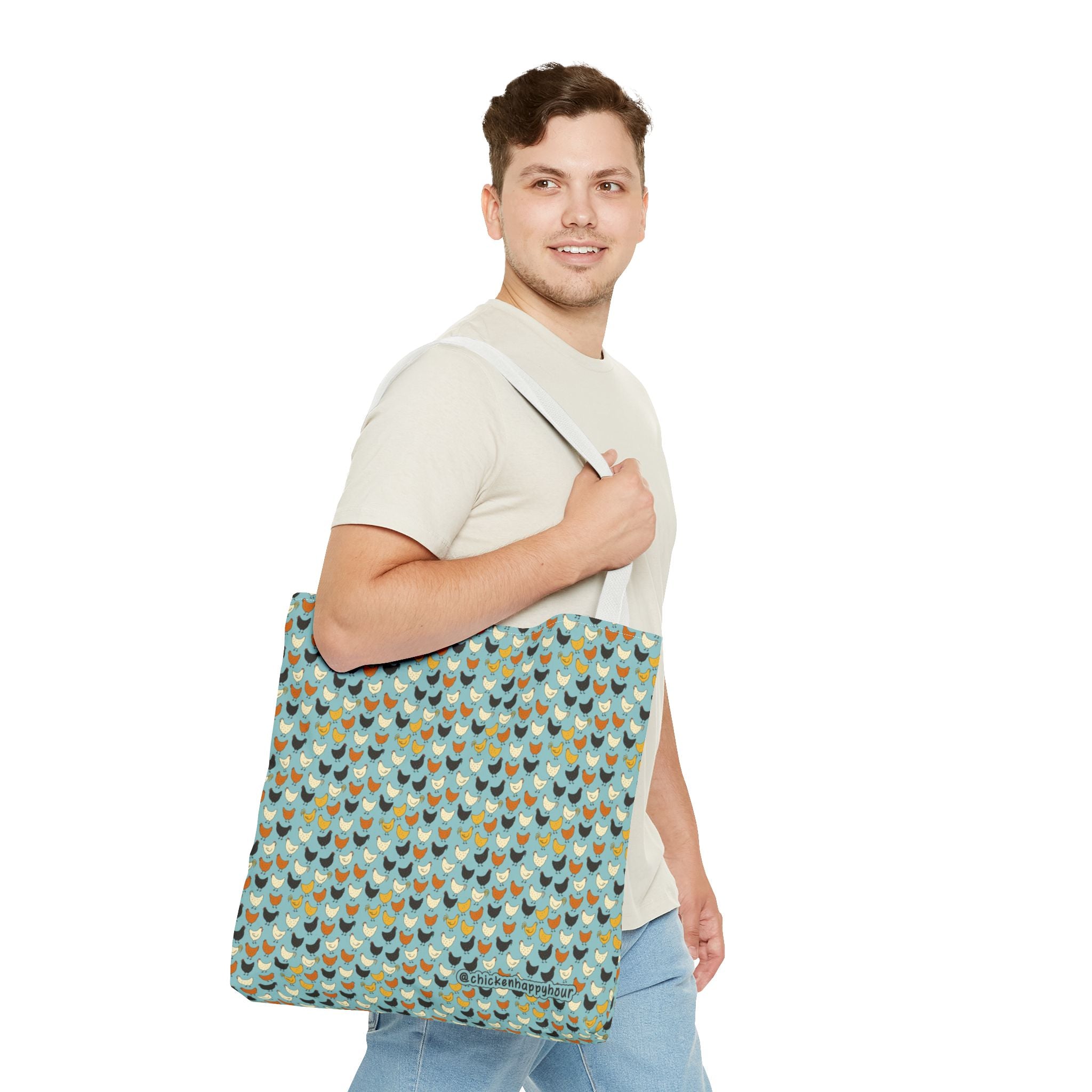 Chickens Pattern 2 Tote Bag