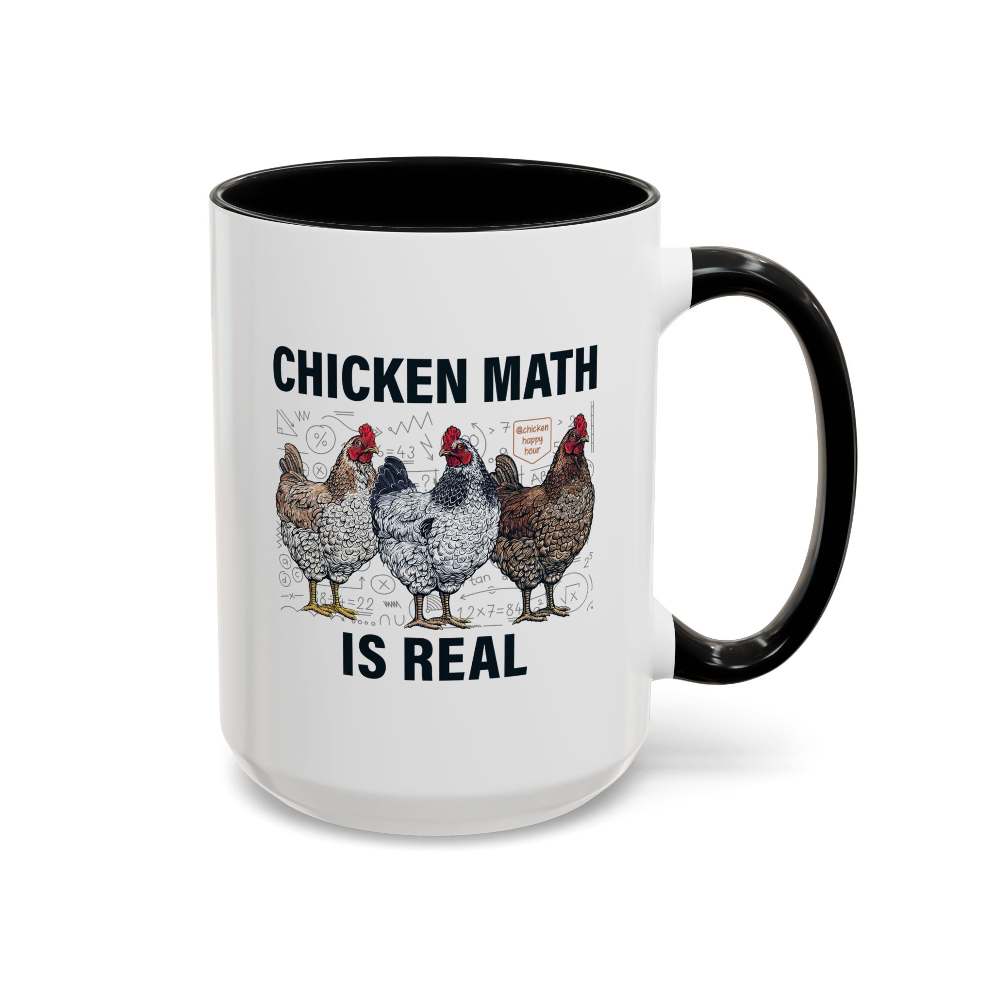 Chicken Math is Real Coffee Mug