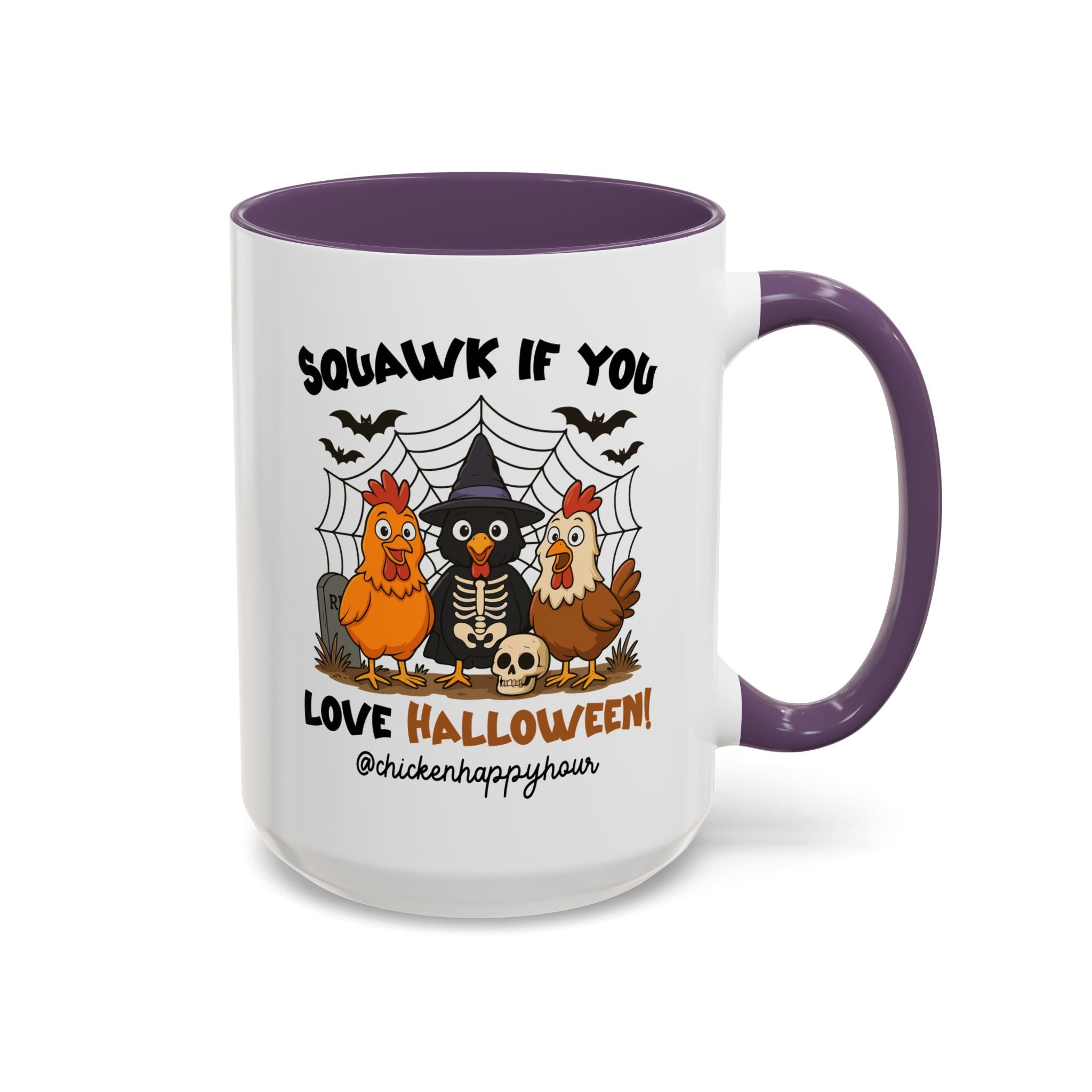 Squawk if you Love Halloween Coffee Mug