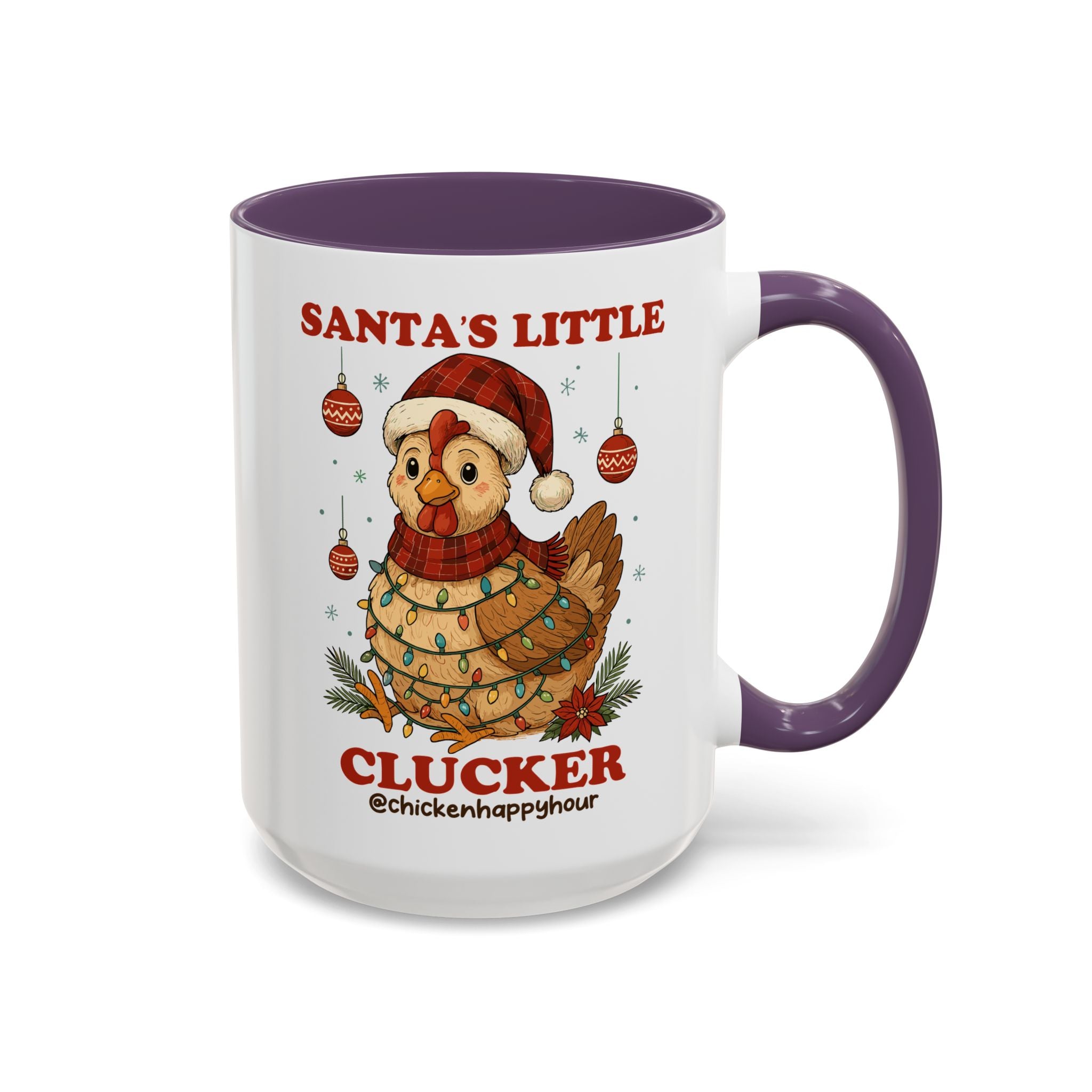 Santa’s Little Clucker Coffee Mug