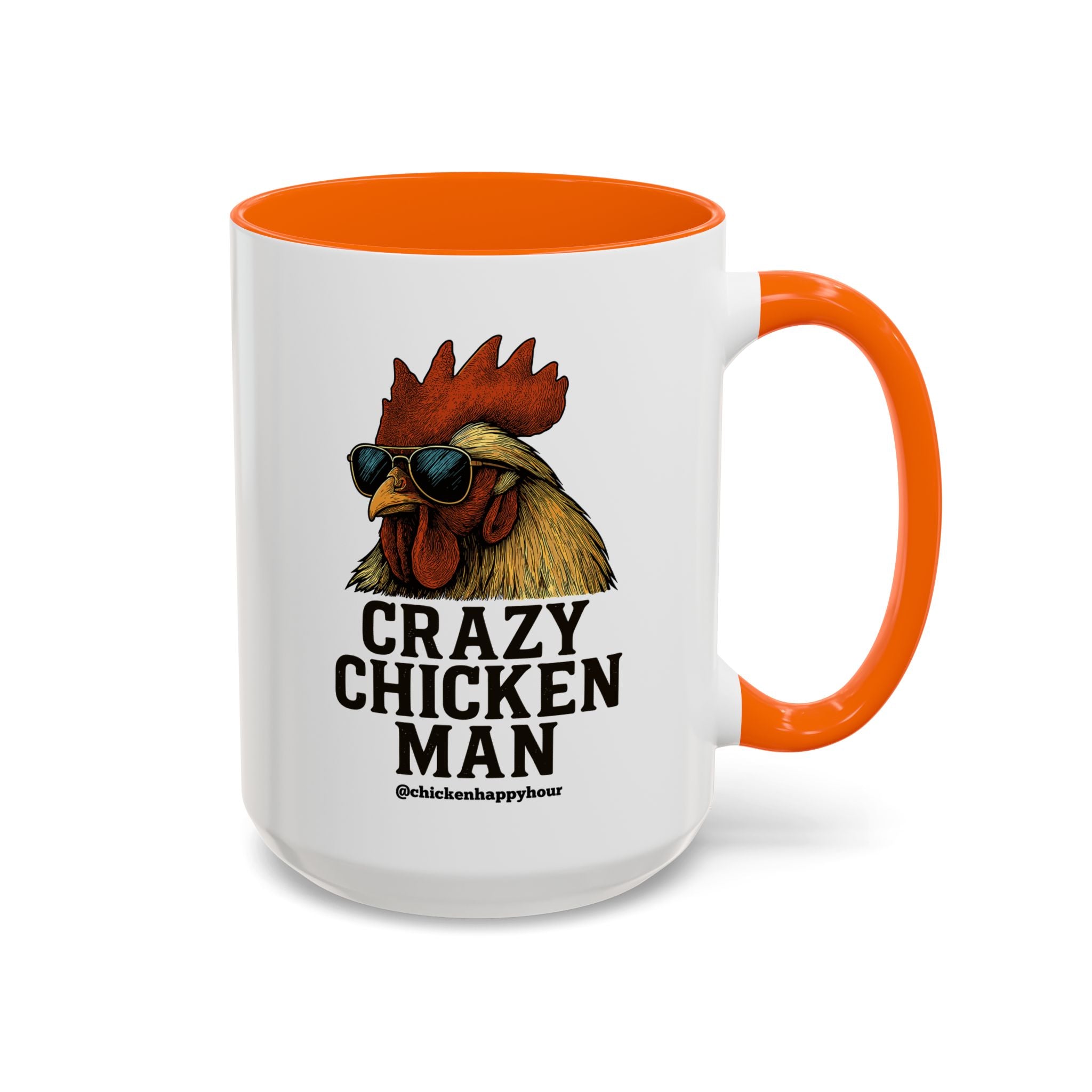 Crazy Chicken Man Coffee Mug