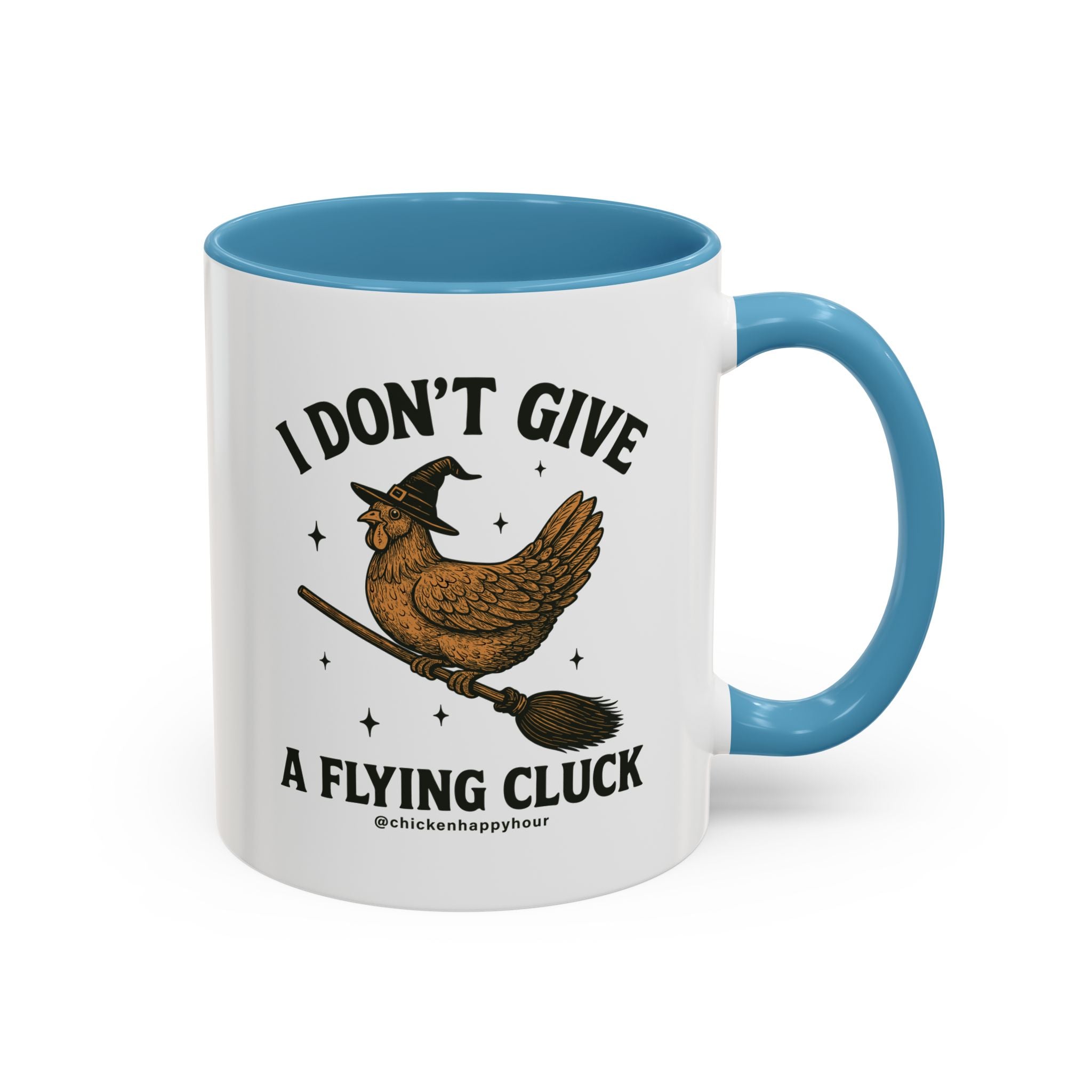 I Don’t Give a Flying Cluck V-Neck Tee Coffee Mug
