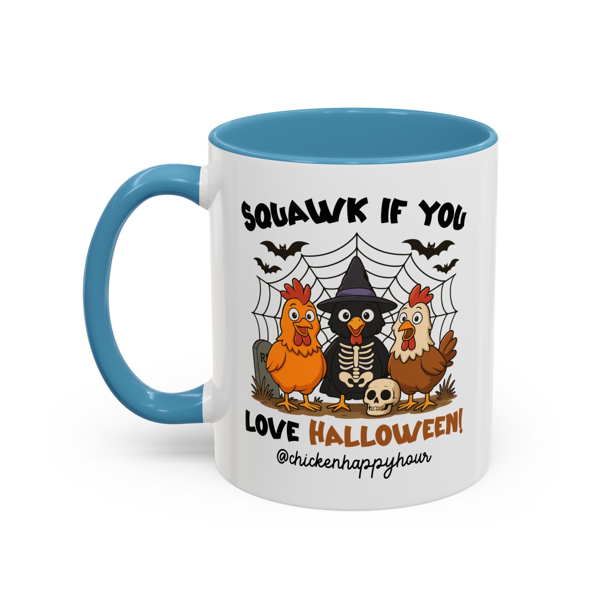 Squawk if you Love Halloween Coffee Mug