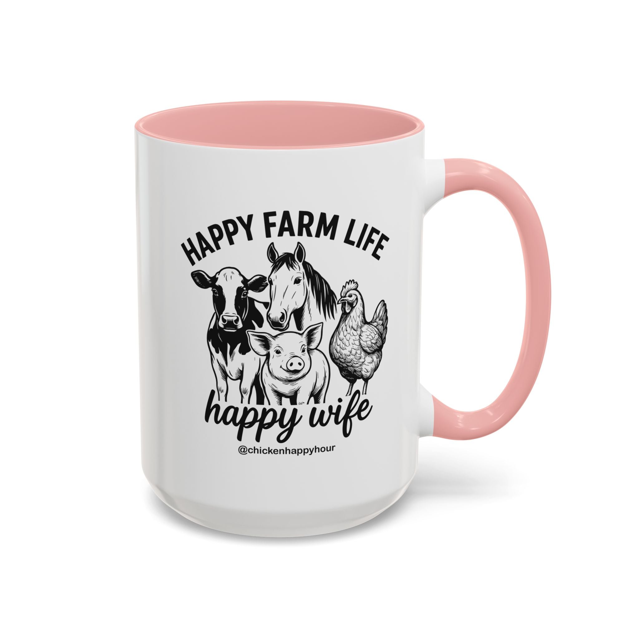 Happy Farm Life Happy Wife 01 Coffee Mug