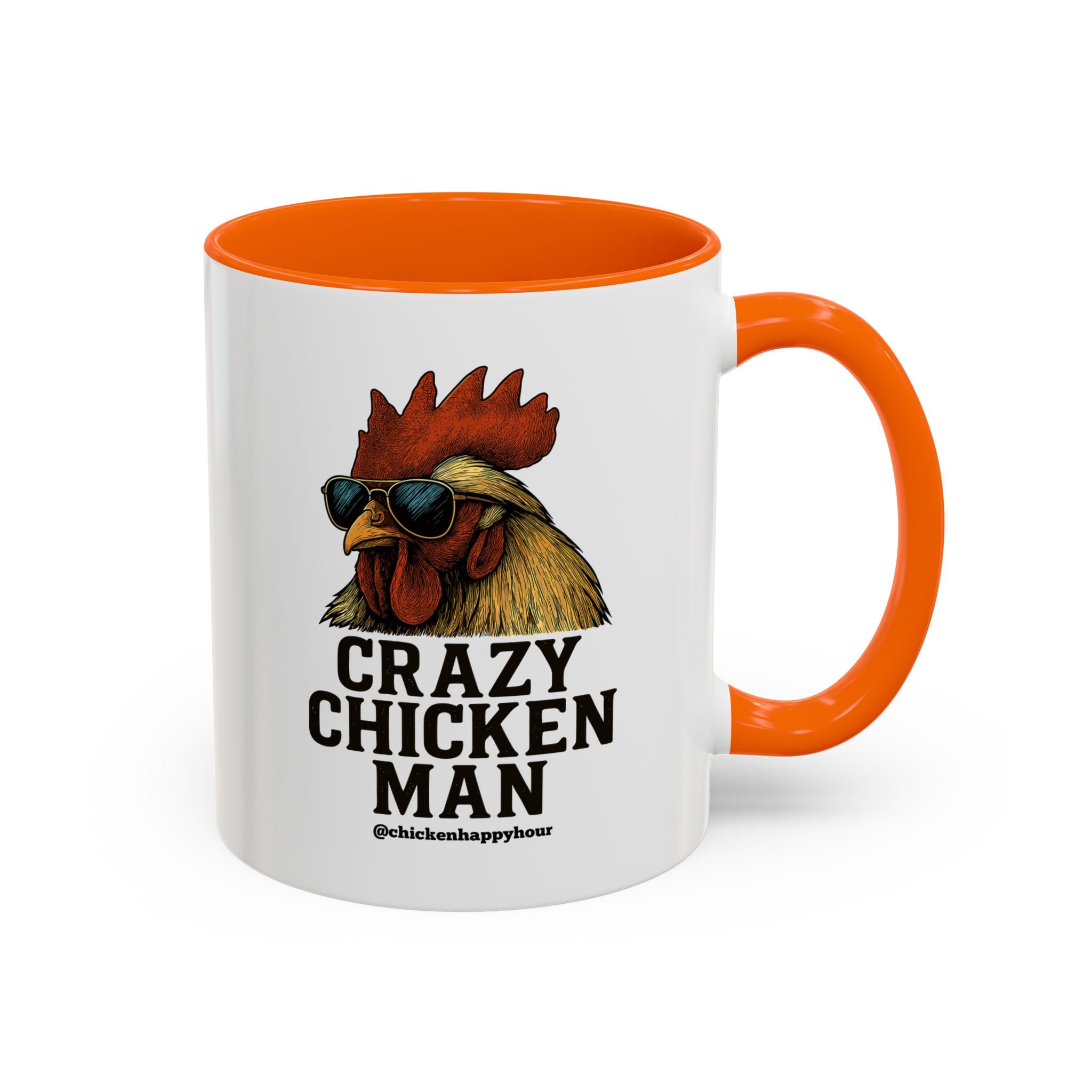 Crazy Chicken Man Coffee Mug