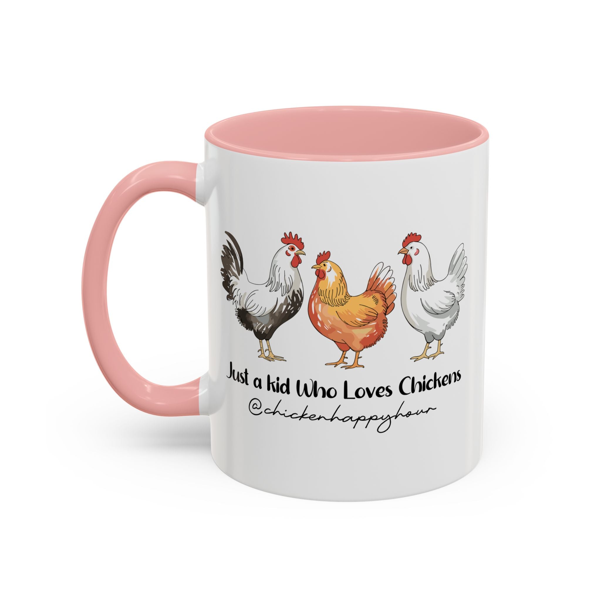 Just a kid Who Loves Chickens Coffee Mug