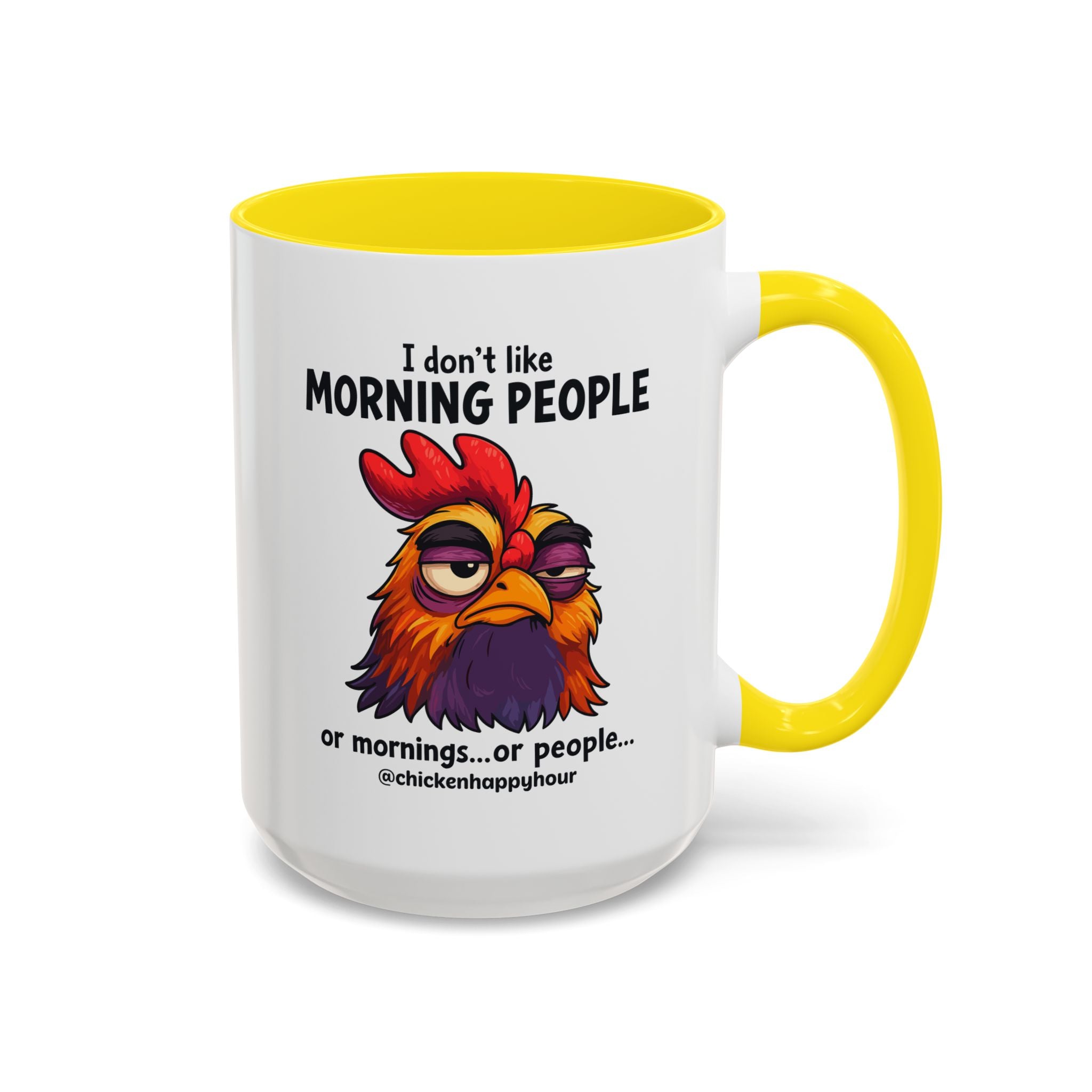 I Don't Like Morning People Coffee Mug