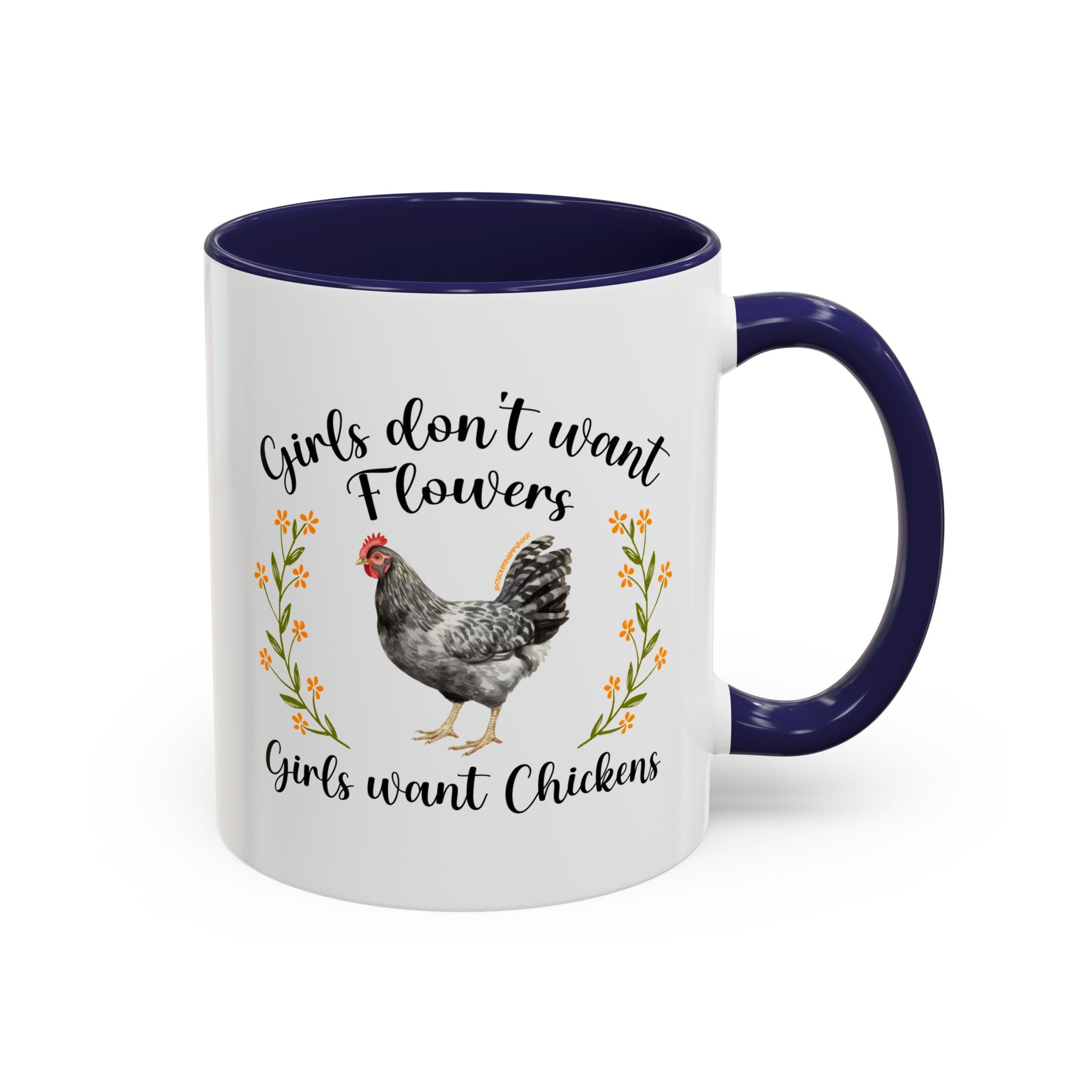 Girls Want Chickens Coffee Mug