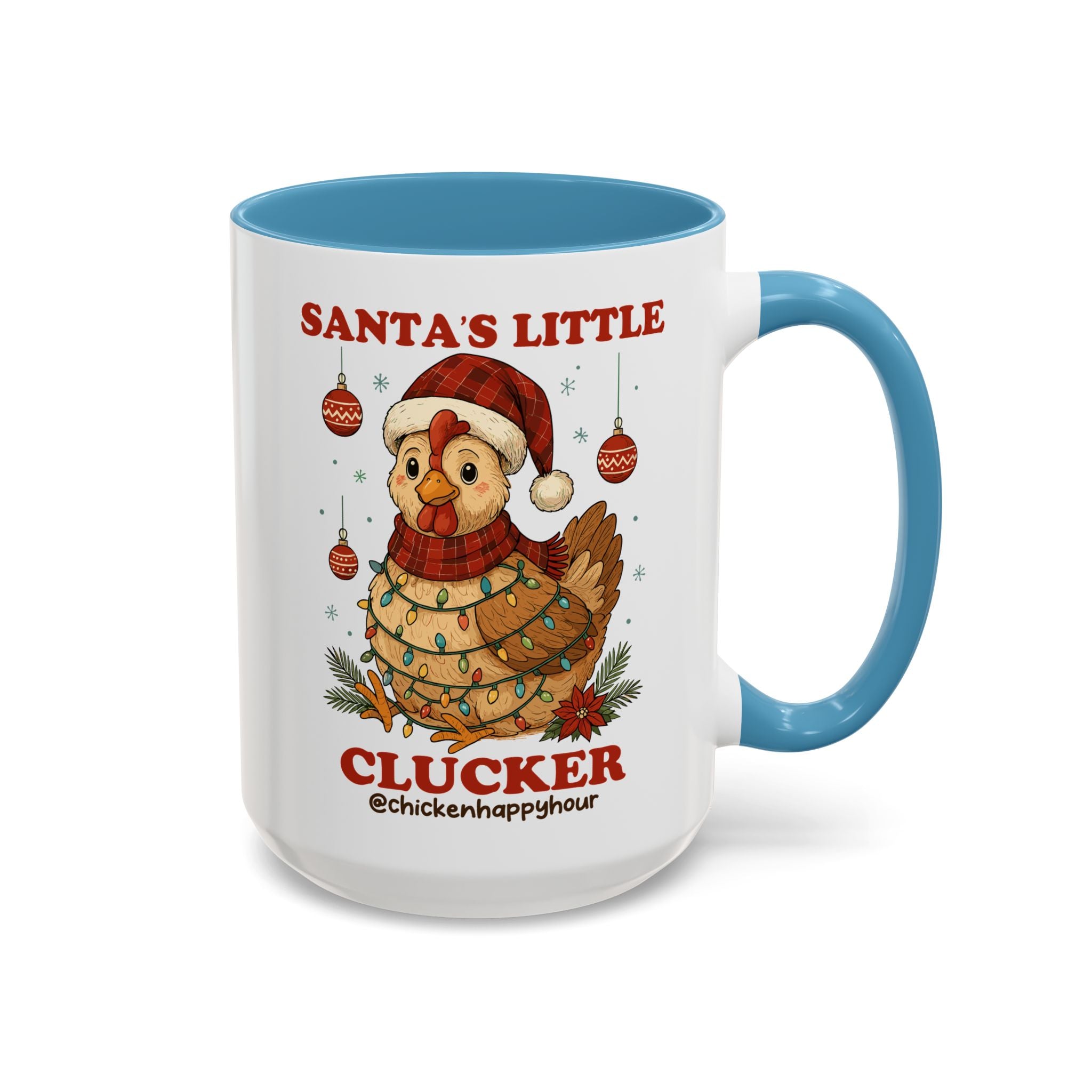 Santa’s Little Clucker Coffee Mug